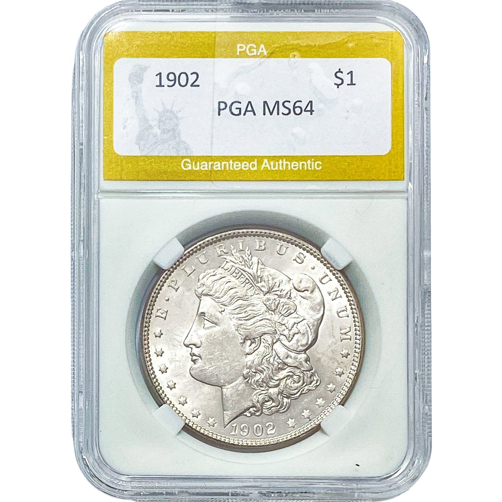 1902 Morgan Silver Dollar PGA MS64