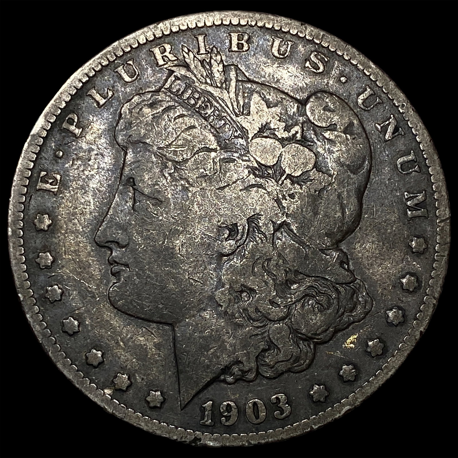 1903-S Silver Morgan Dollar LIGHTLY CIRCULATED: 1903-S Silver Morgan Dollar LIGHTLY CIRCULATED