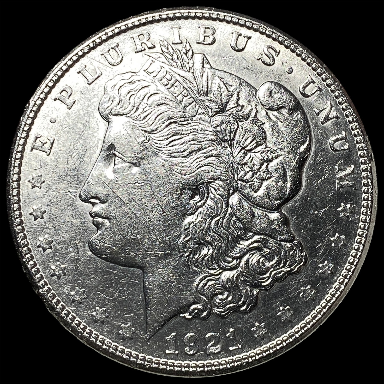 1921-S Silver Morgan Dollar CLOSELY UNCIRCULATED: 1921-S Silver Morgan Dollar CLOSELY UNCIRCULATED