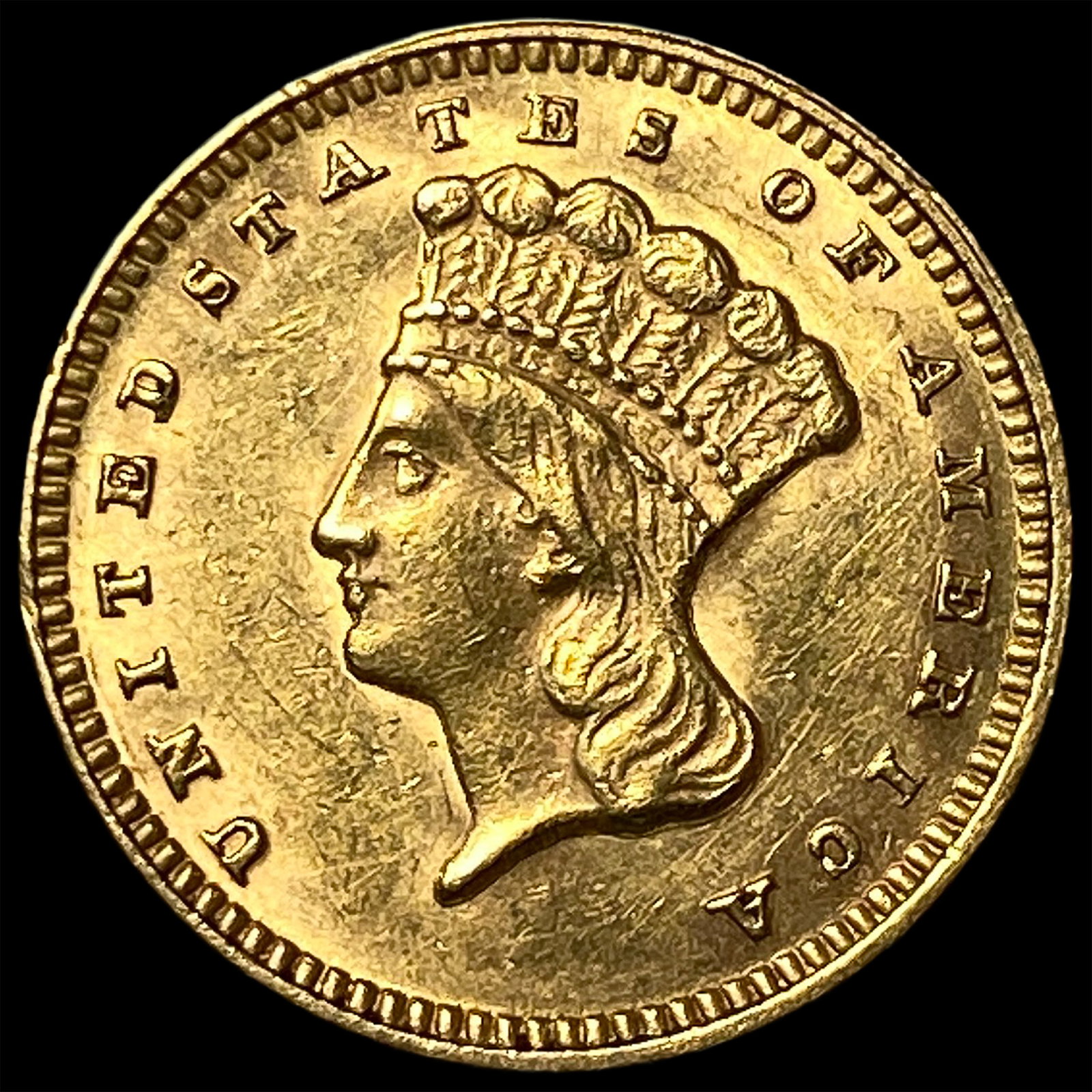 1873 Gold $1 Indian Head UNCIRCULATED: 1873 Gold $1 Indian Head UNCIRCULATED