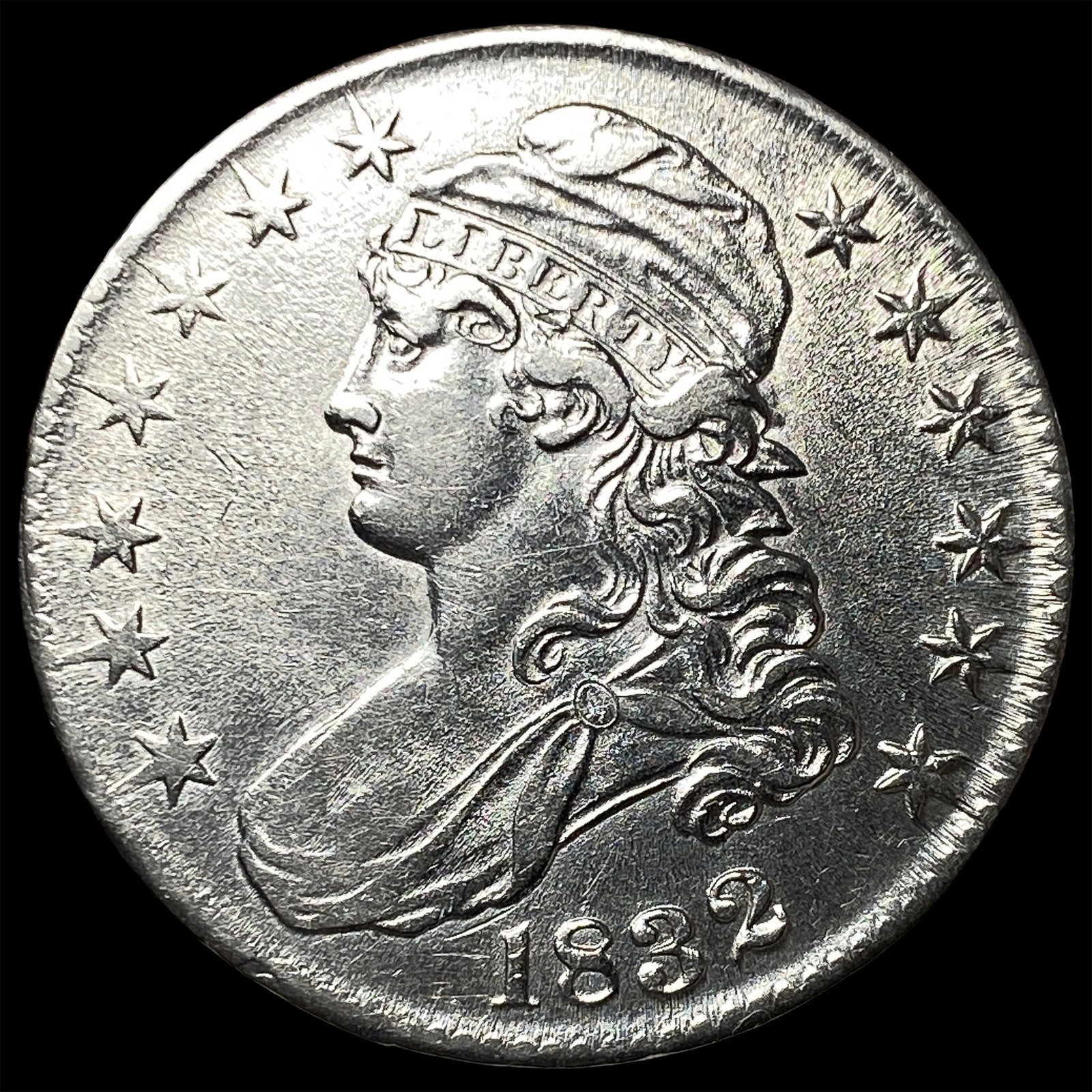 1832 Capped Bust Half Dollar CLOSELY UNCIRCULATED (1 of 2)