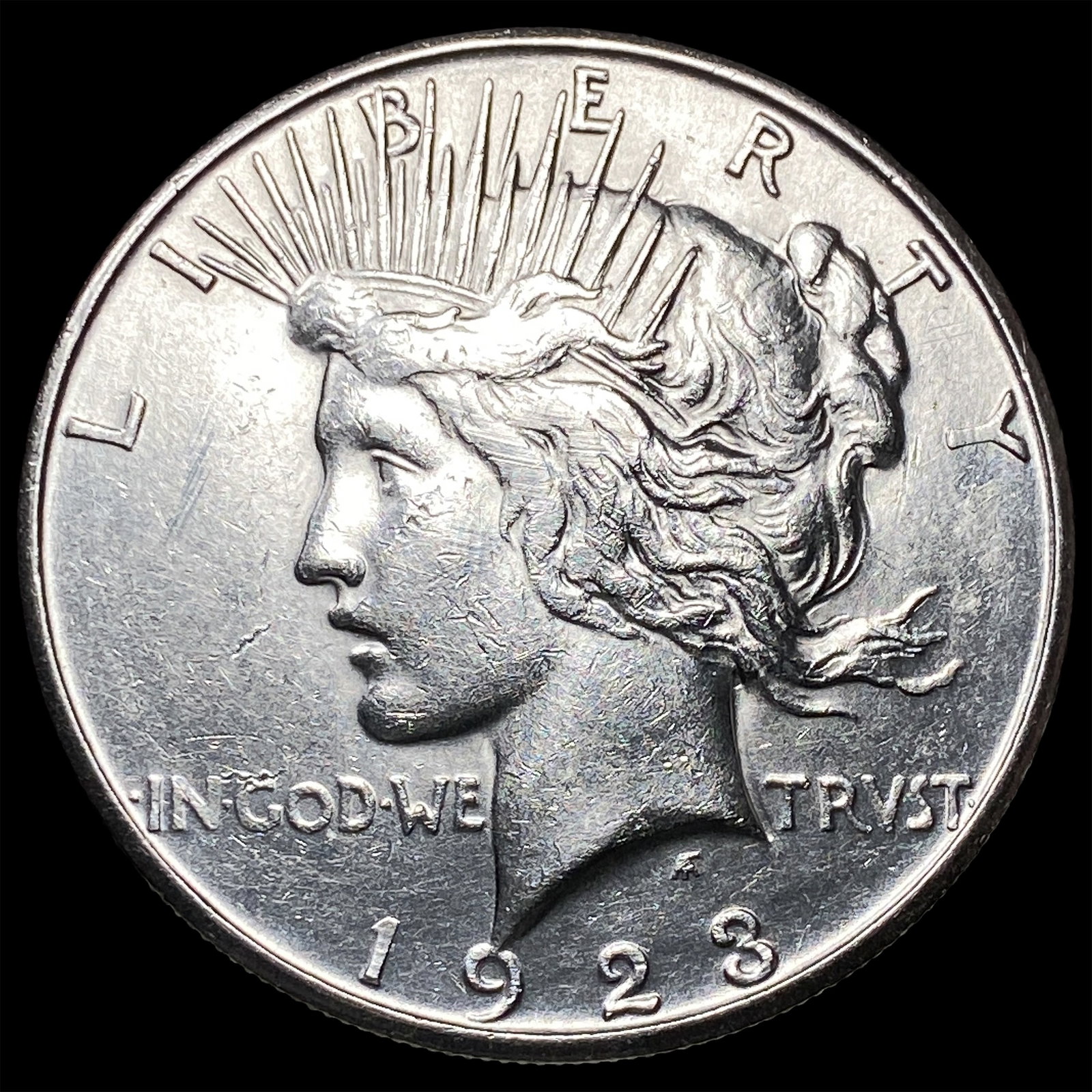 1923 Silver Peace Dollar UNCIRCULATED: 1923 Silver Peace Dollar UNCIRCULATED