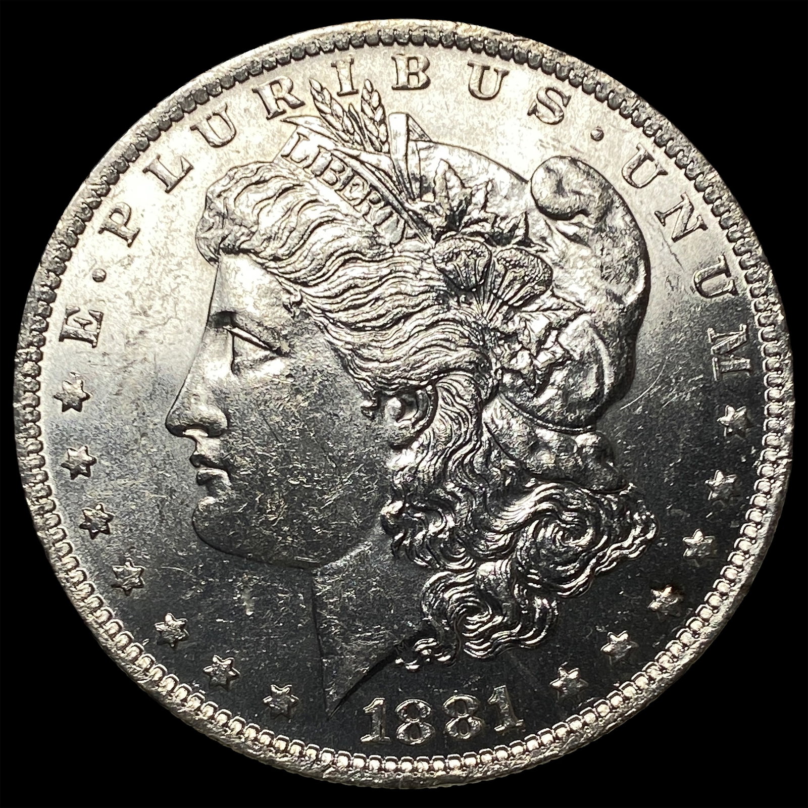 1881-O Morgan Silver Dollar CHOICE BU: 1881-O Morgan Silver Dollar CHOICE BU