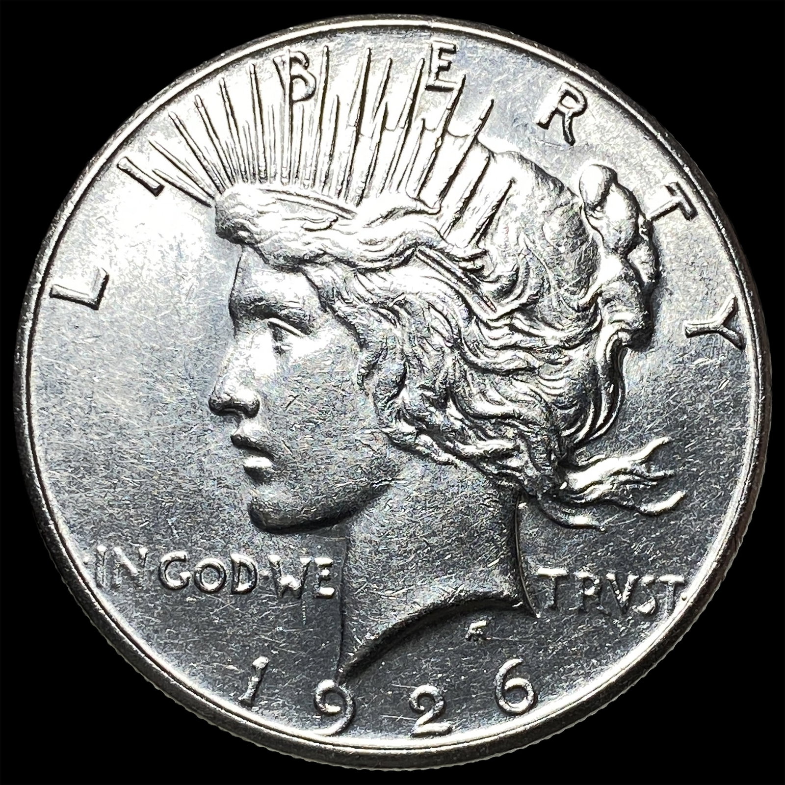 1926-S Silver Peace Dollar UNCIRCULATED (1 of 2)