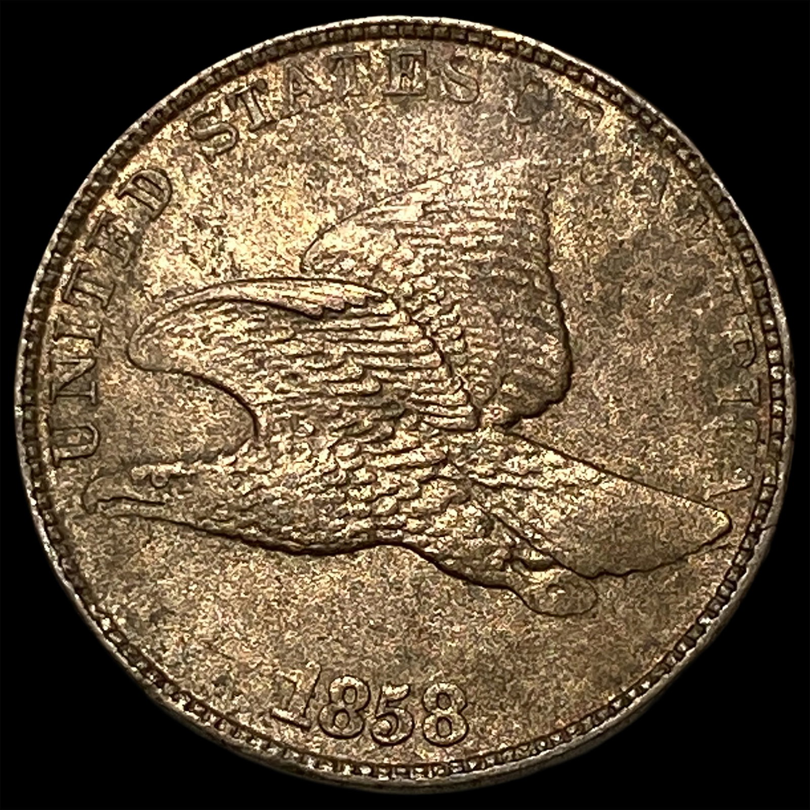 1858 Flying Eagle Cent UNCIRCULATED: 1858 Flying Eagle Cent UNCIRCULATED