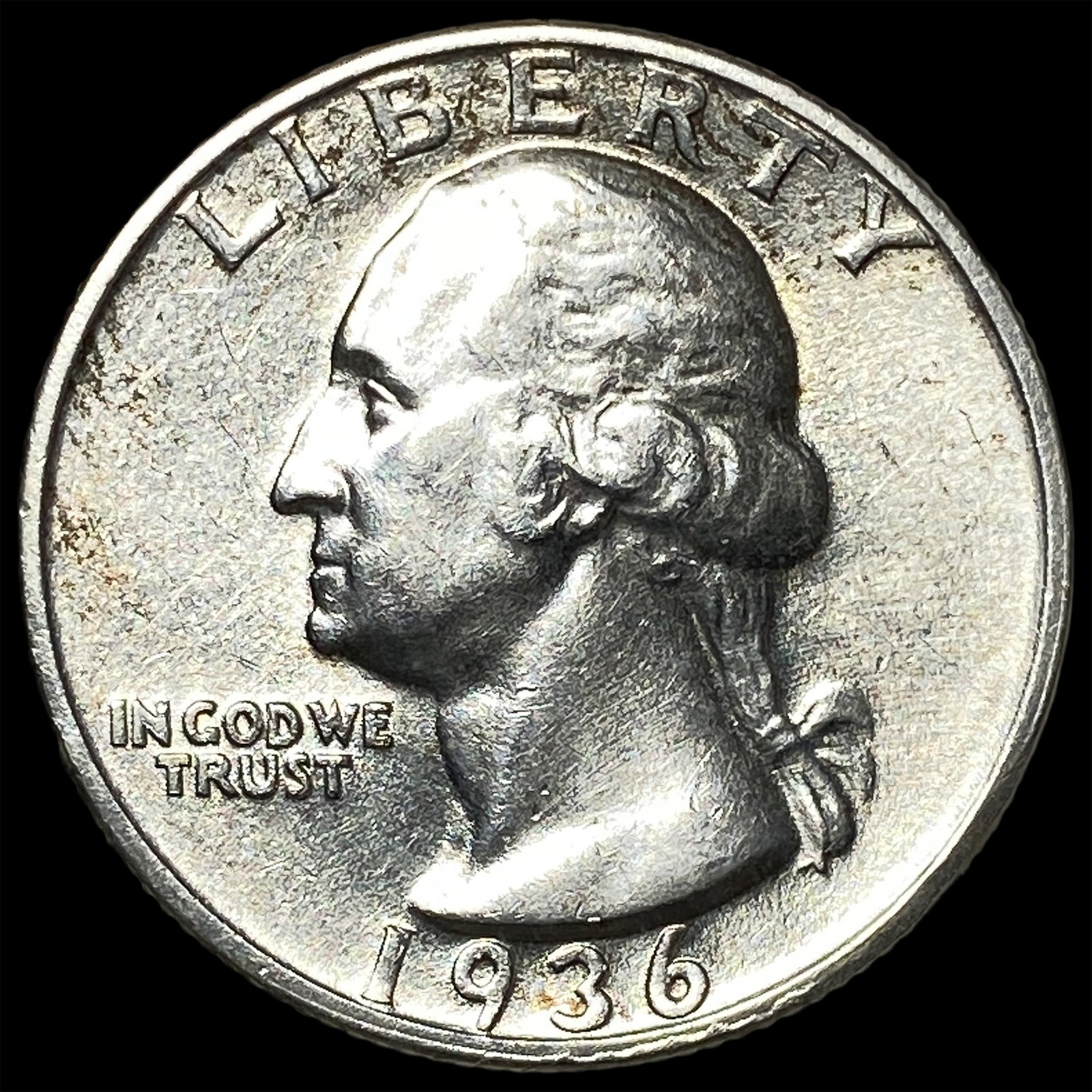 1936-D Silver Washington Quarter HIGH GRADE (1 of 2)