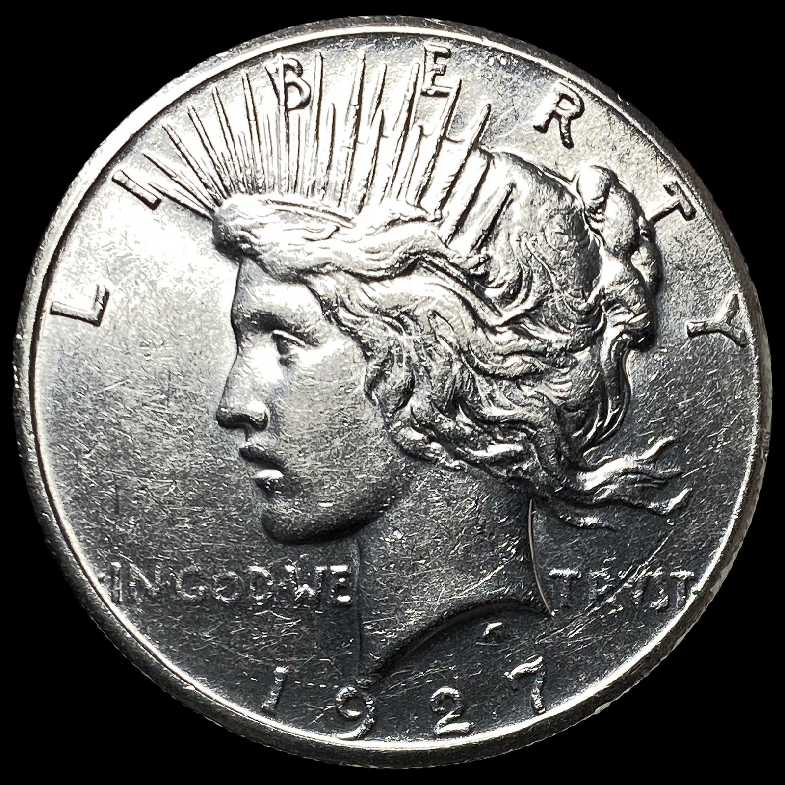 1927 Silver Peace Dollar UNCIRCULATED (1 of 2)