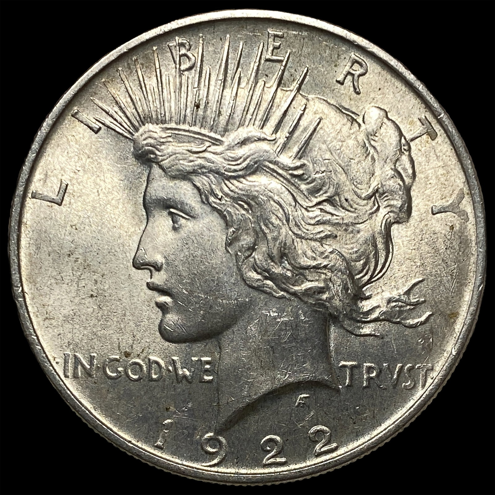 1922 Silver Peace Dollar UNCIRCULATED: 1922 Silver Peace Dollar UNCIRCULATED
