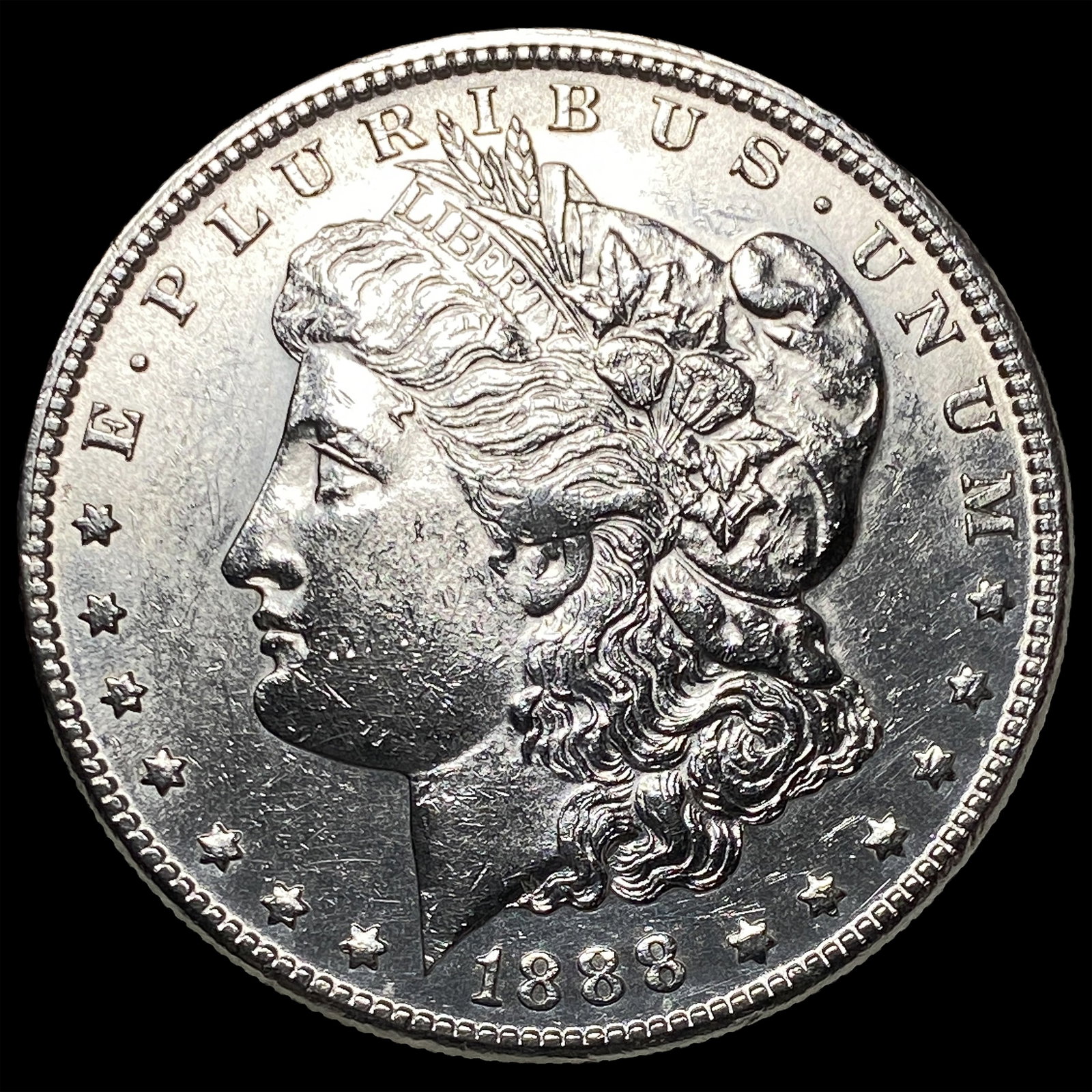 1888-S Silver Morgan Dollar HIGH GRADE: 1888-S Silver Morgan Dollar HIGH GRADE