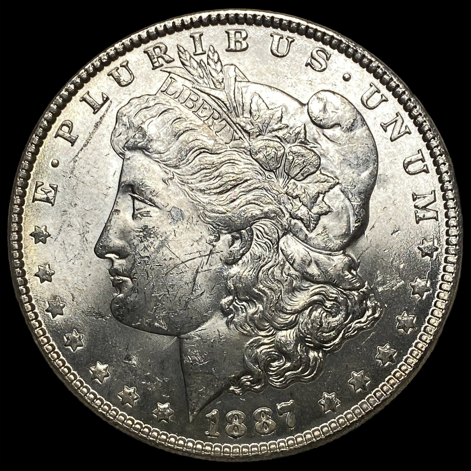 1887 Morgan Silver Dollar UNCIRCULATED: 1887 Morgan Silver Dollar UNCIRCULATED