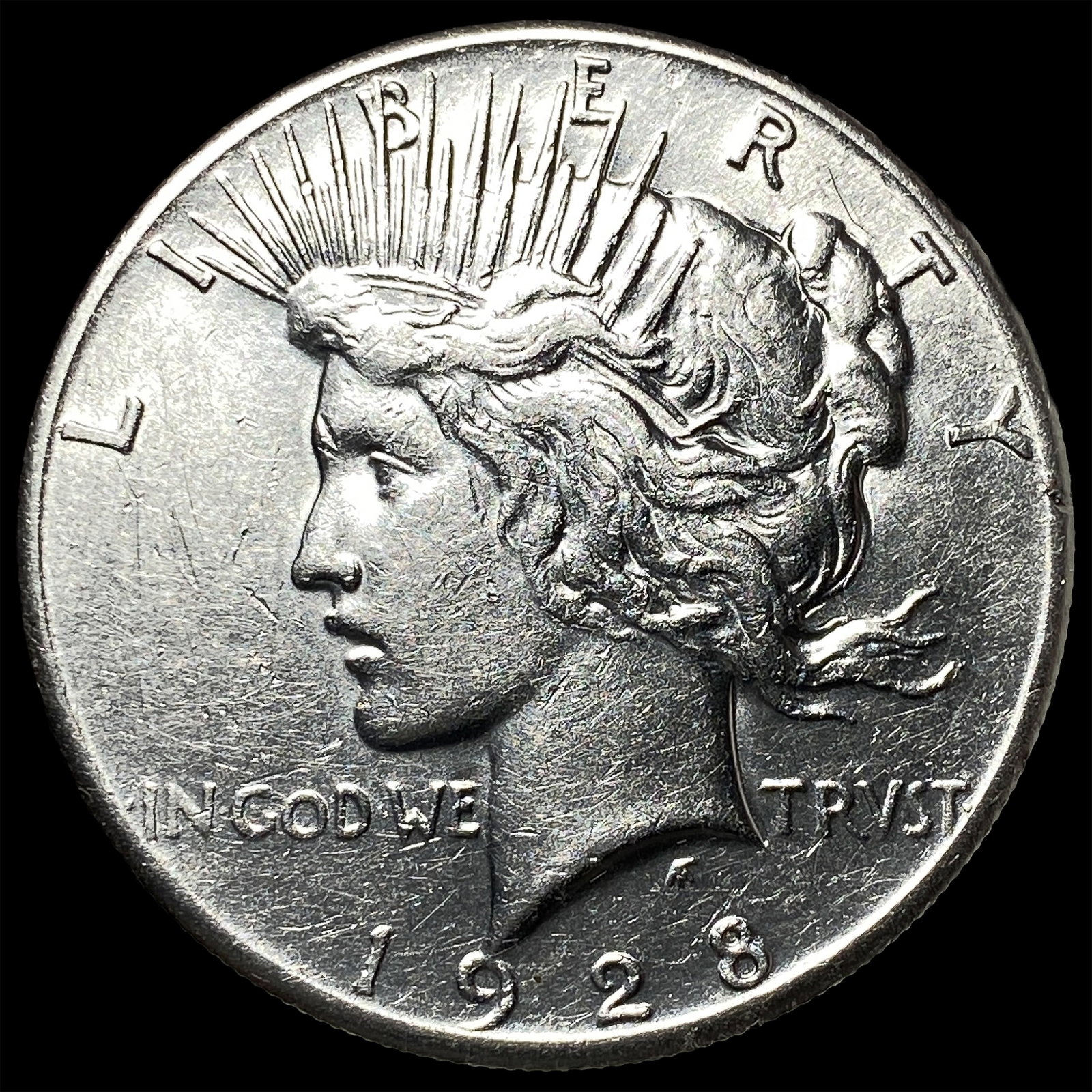 1928 Silver Peace Dollar UNCIRCULATED: 1928 Silver Peace Dollar UNCIRCULATED