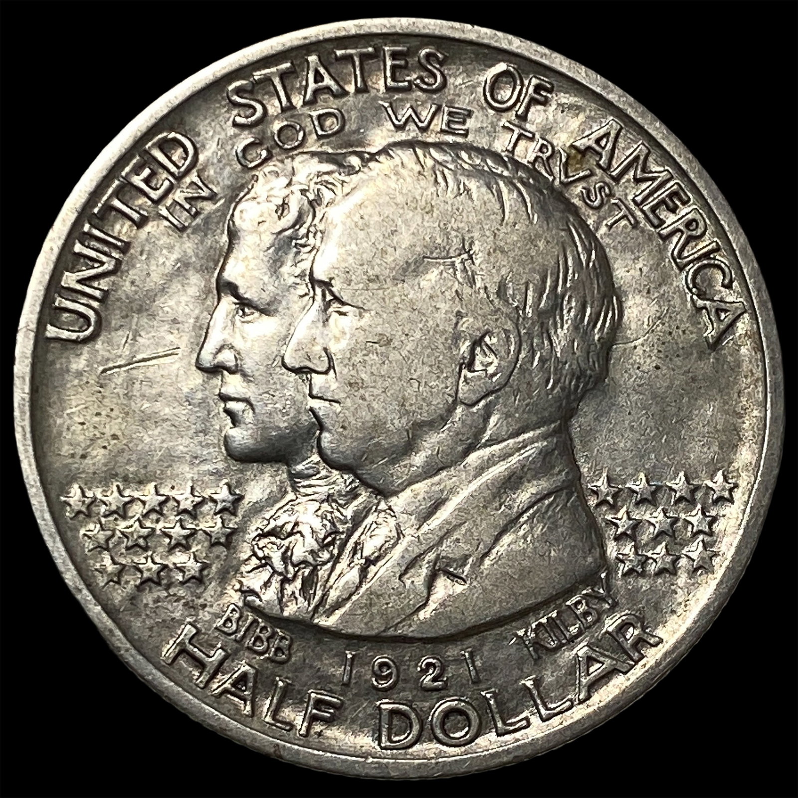 1921 Silver Alabama Half Dollar GEM BU: 1921 Silver Alabama Half Dollar GEM BU