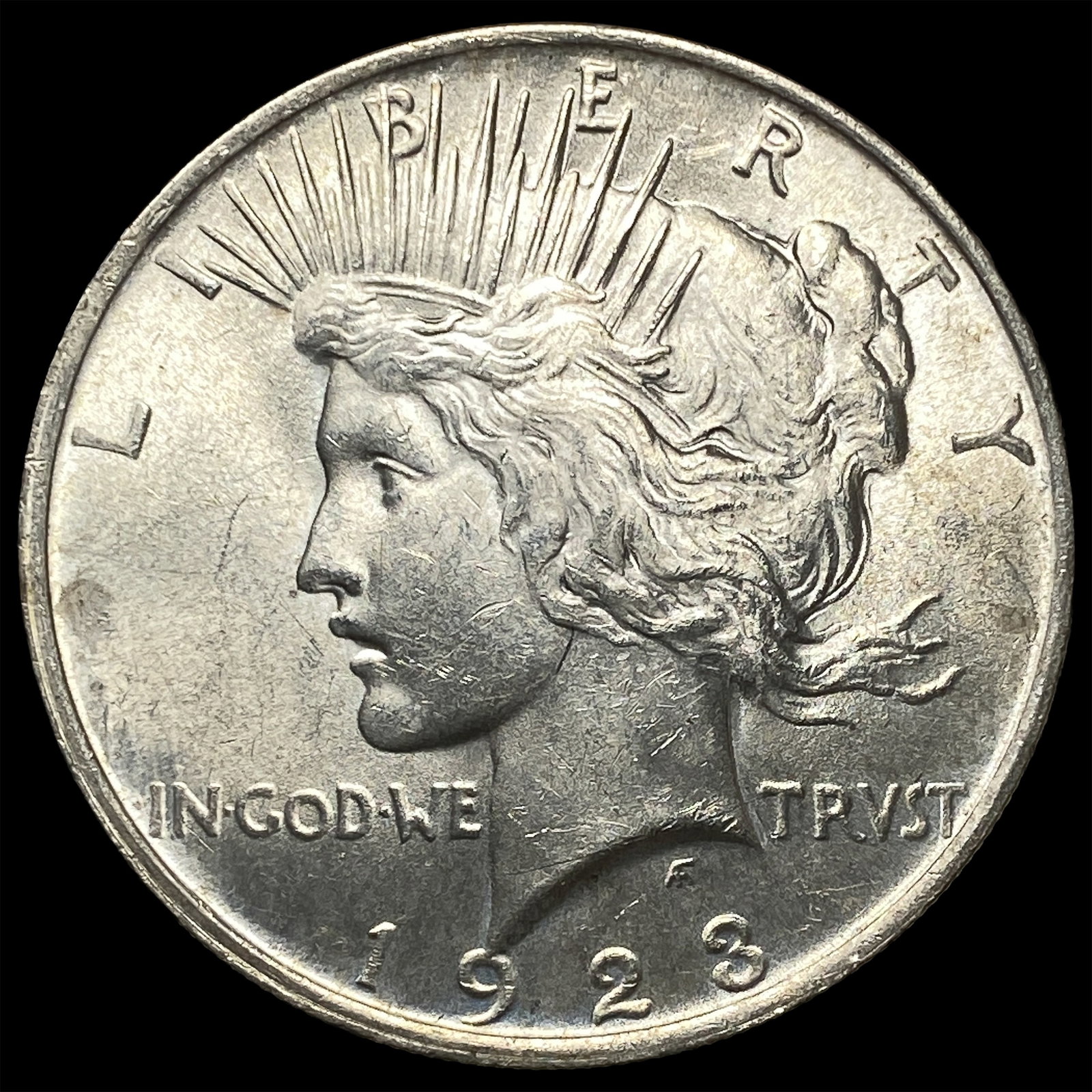 1923 Peace Silver Dollar CHOICE BU: 1923 Peace Silver Dollar CHOICE BU