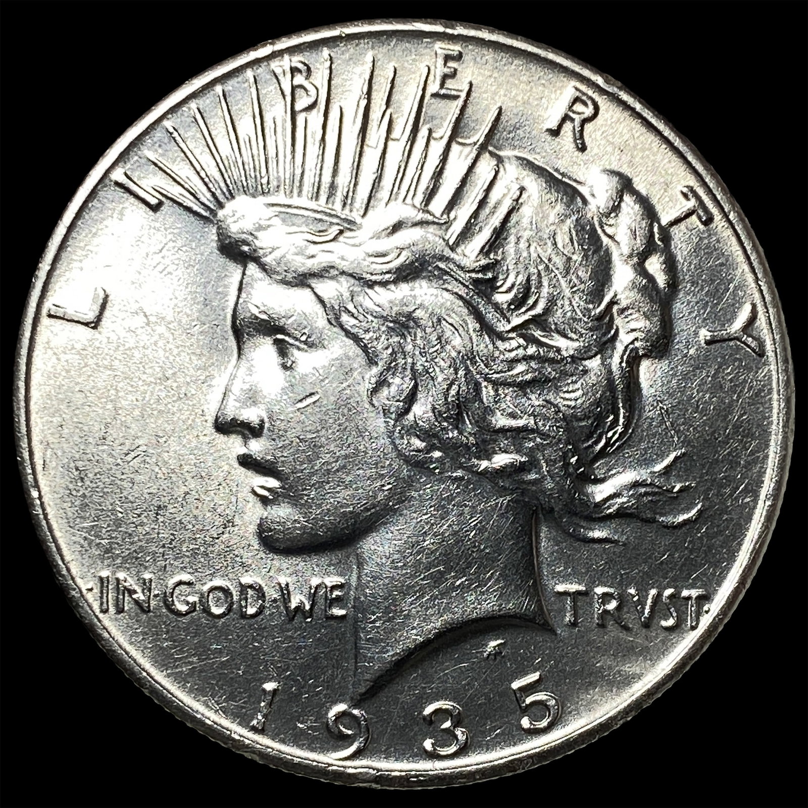 1935 Silver Peace Dollar UNCIRCULATED (1 of 2)