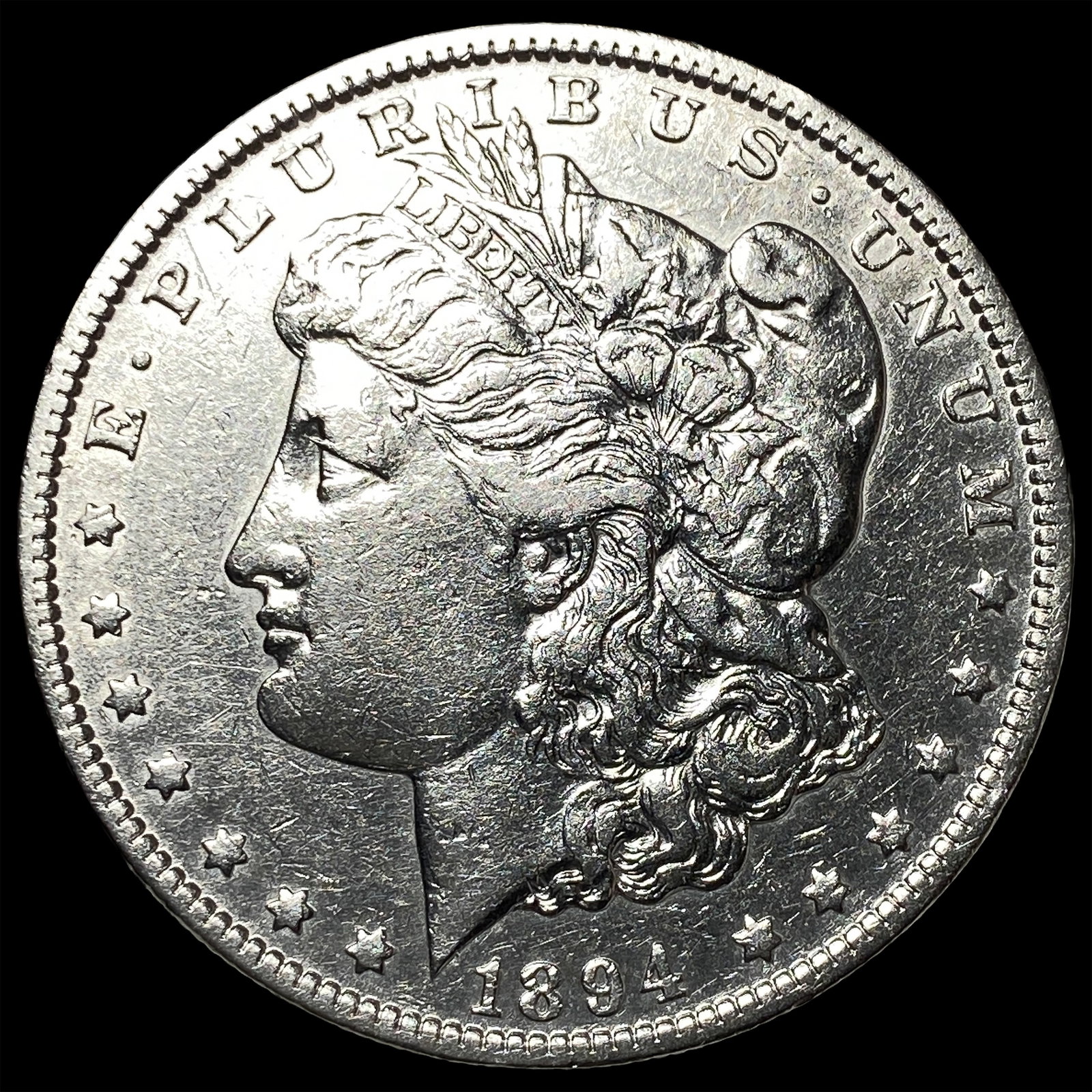 1894-O Silver Morgan Dollar CLOSELY UNCIRCULATED: 1894-O Silver Morgan Dollar CLOSELY UNCIRCULATED