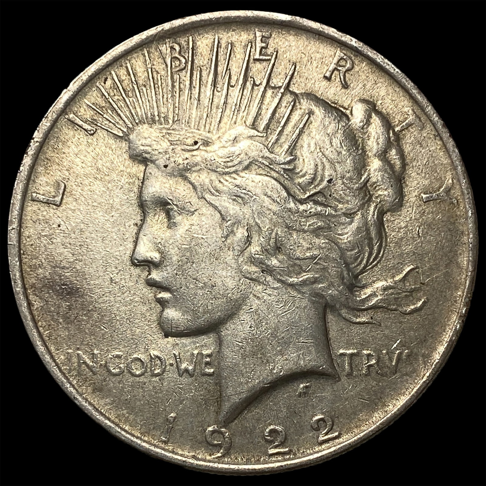 1922 Silver Peace Dollar UNCIRCULATED: 1922 Silver Peace Dollar UNCIRCULATED