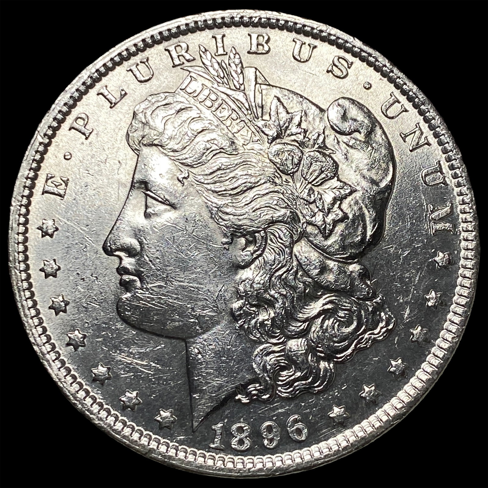 1896 Silver Morgan Dollar UNCIRCULATED: 1896 Silver Morgan Dollar UNCIRCULATED