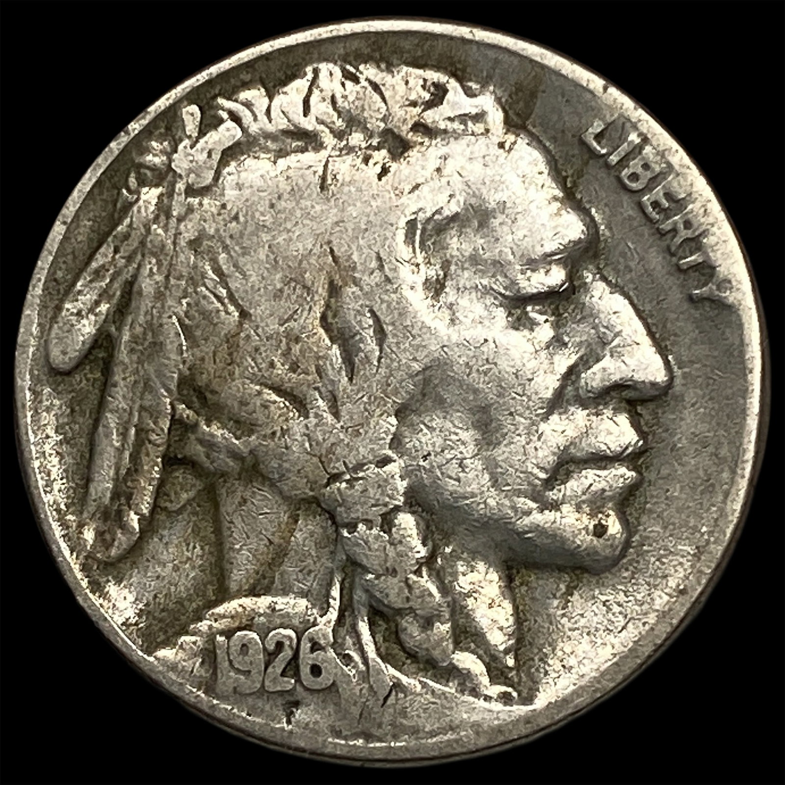 1926-S Buffalo Nickel LIGHTLY CIRCULATED: 1926-S Buffalo Nickel LIGHTLY CIRCULATED