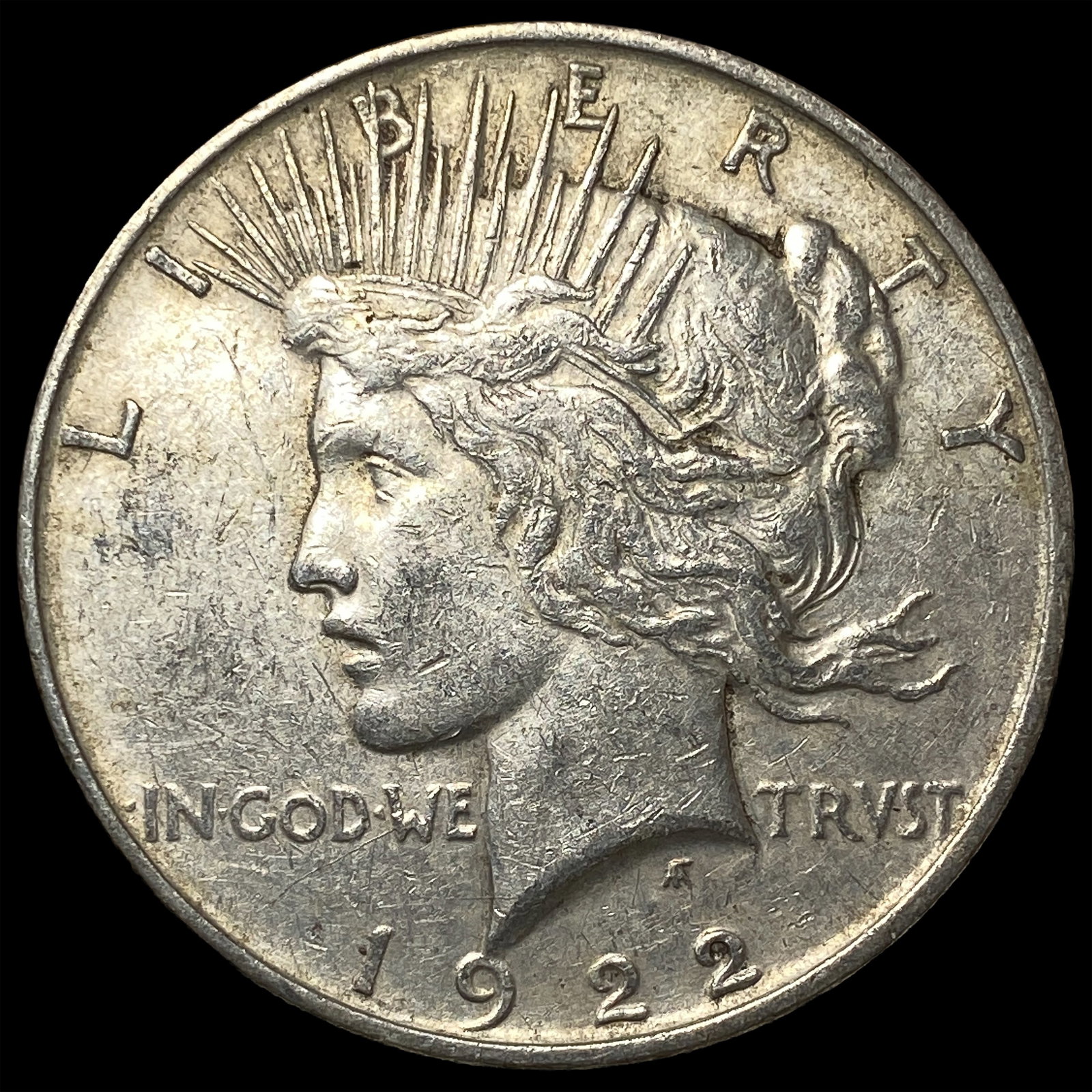 1922 Silver Peace Dollar CHOICE AU: 1922 Silver Peace Dollar CHOICE AU