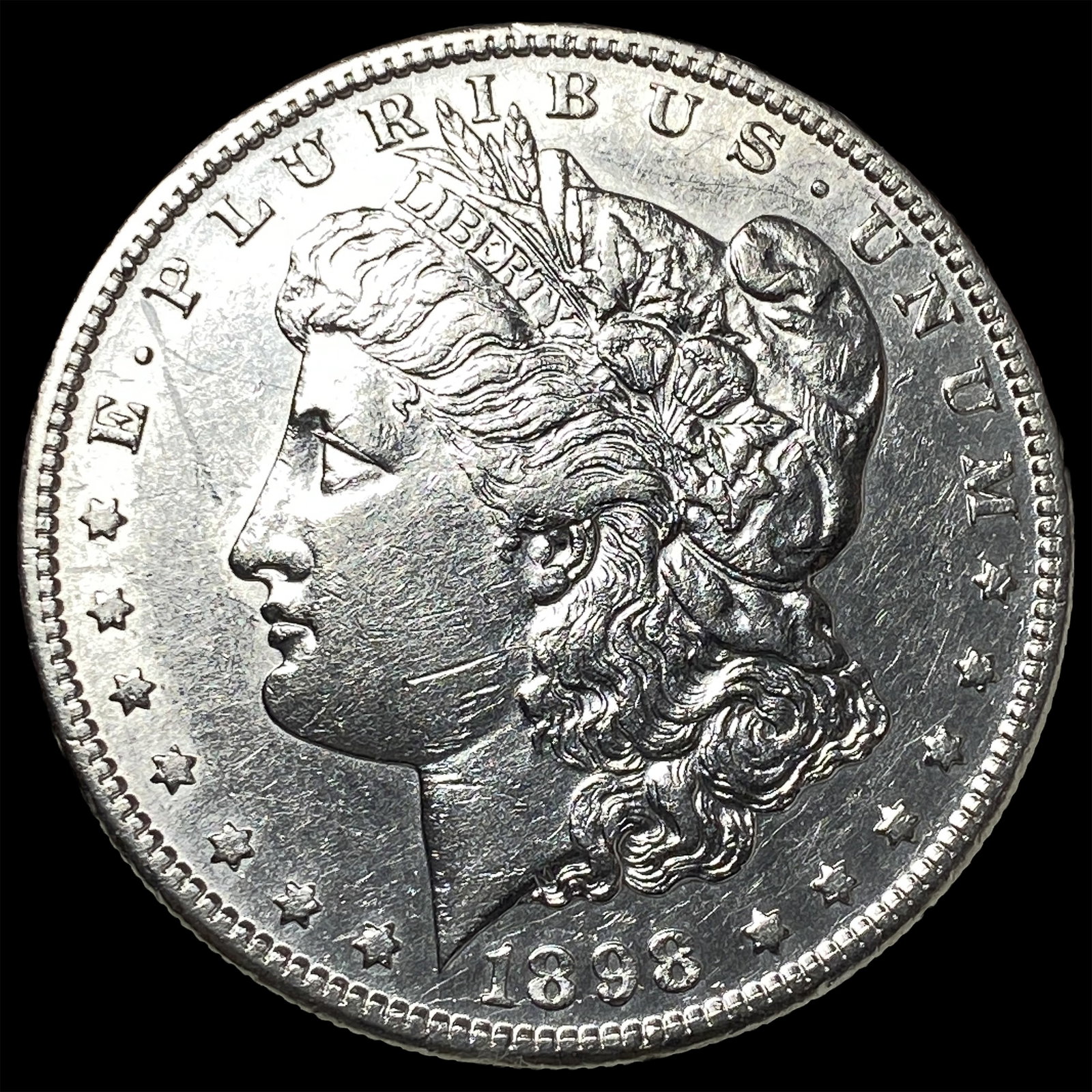1898 Morgan Silver Dollar UNCIRCULATED: 1898 Morgan Silver Dollar UNCIRCULATED
