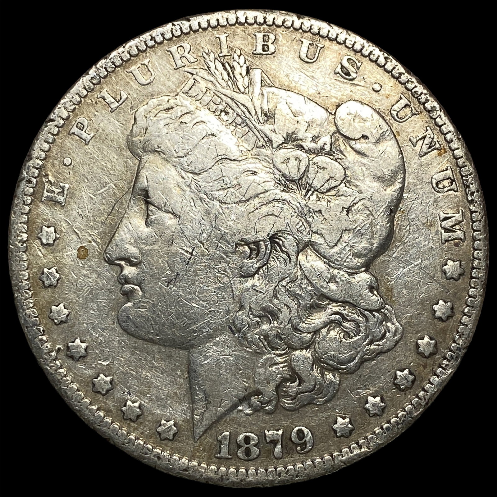 1879-O Silver Morgan Dollar LIGHTLY CIRCULATED: 1879-O Silver Morgan Dollar LIGHTLY CIRCULATED