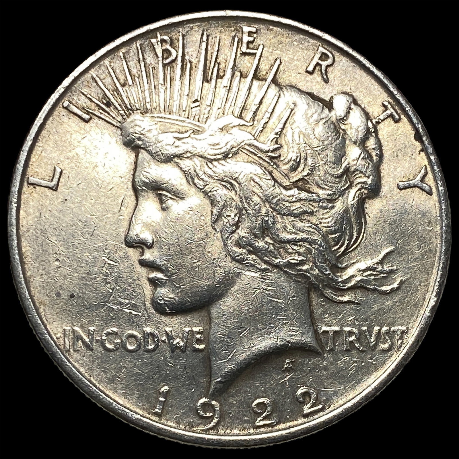 1922 Silver Peace Dollar UNCIRCULATED: 1922 Silver Peace Dollar UNCIRCULATED