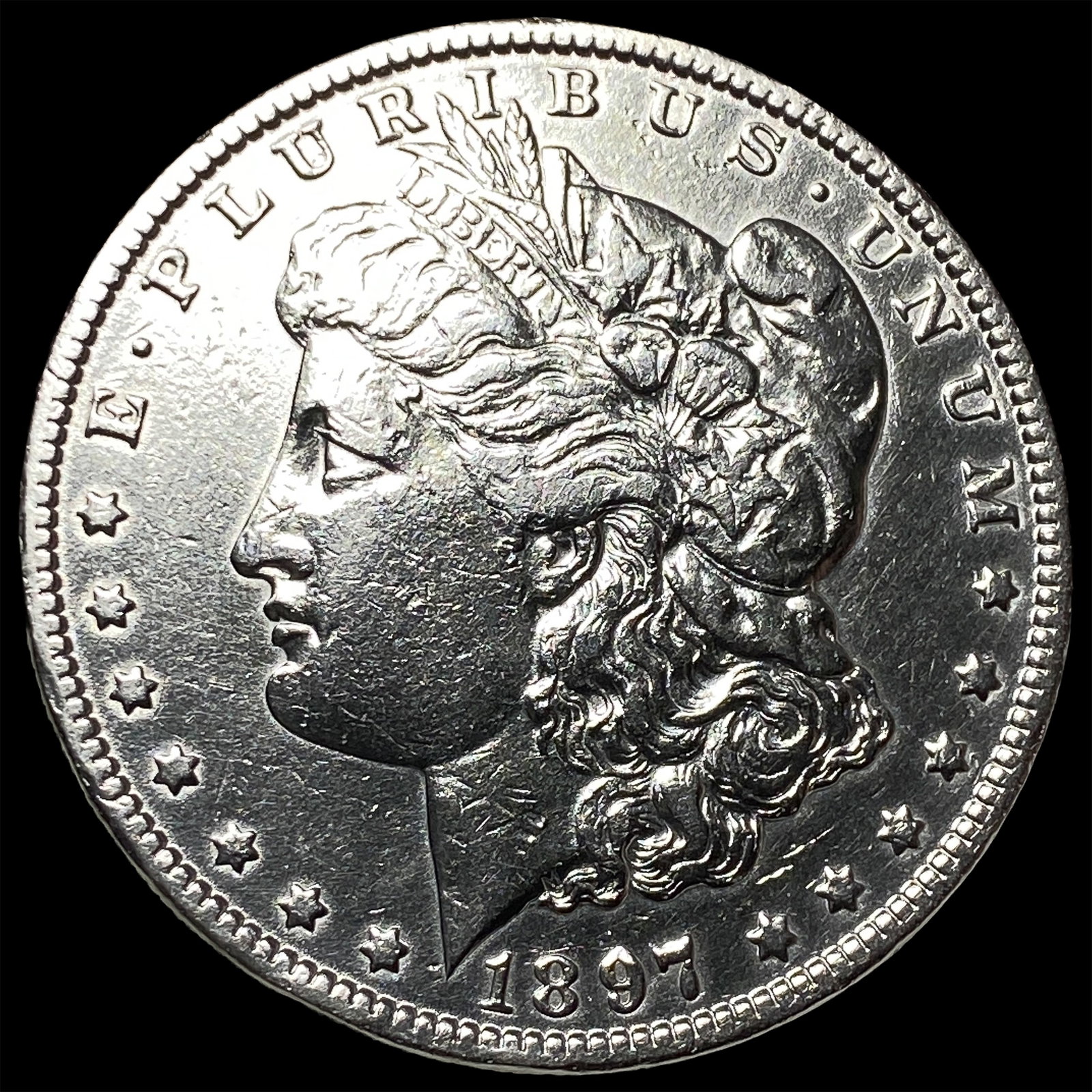 1897-O Silver Morgan Dollar CHOICE AU: 1897-O Silver Morgan Dollar CHOICE AU