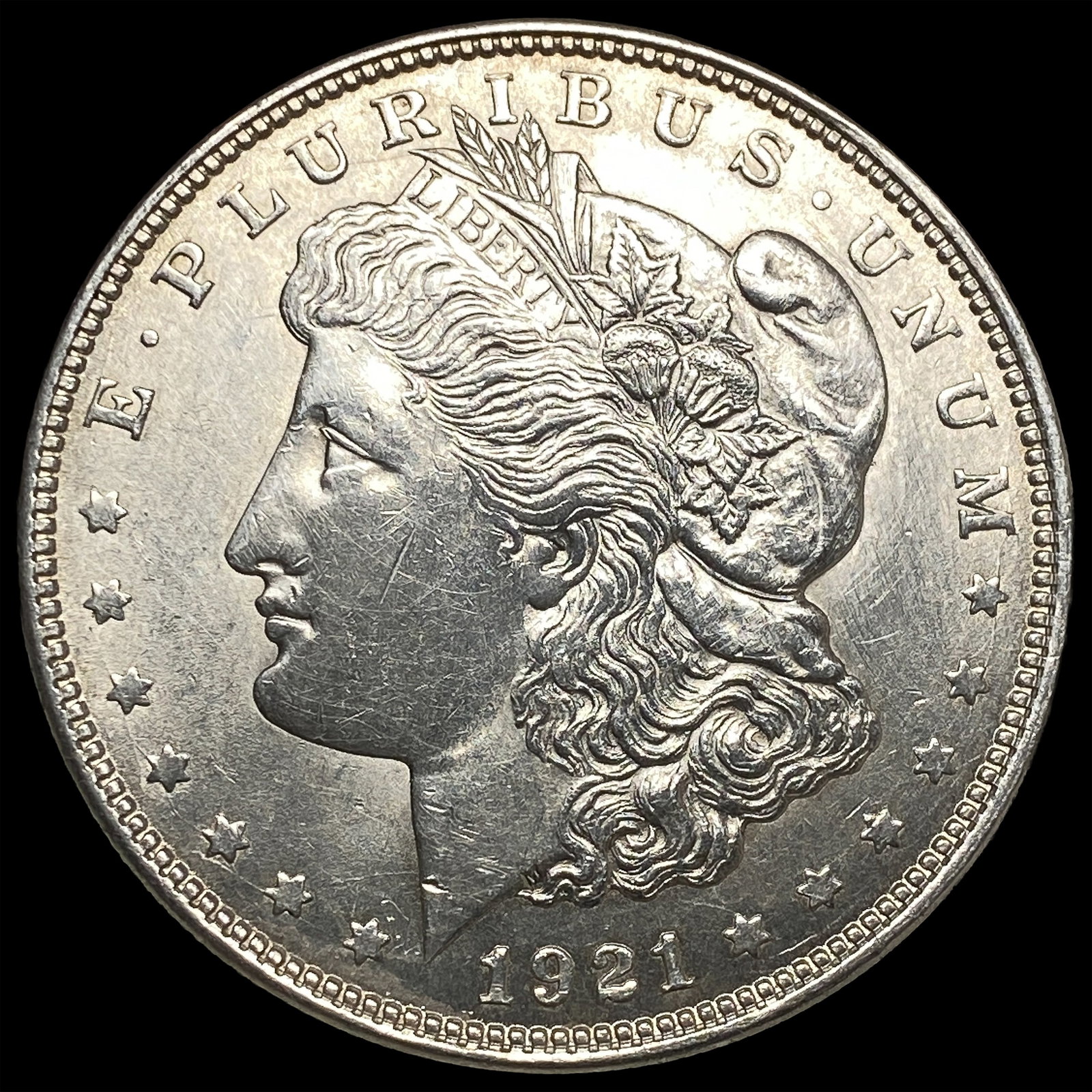 1921 Silver Morgan Dollar UNCIRCULATED: 1921 Silver Morgan Dollar UNCIRCULATED