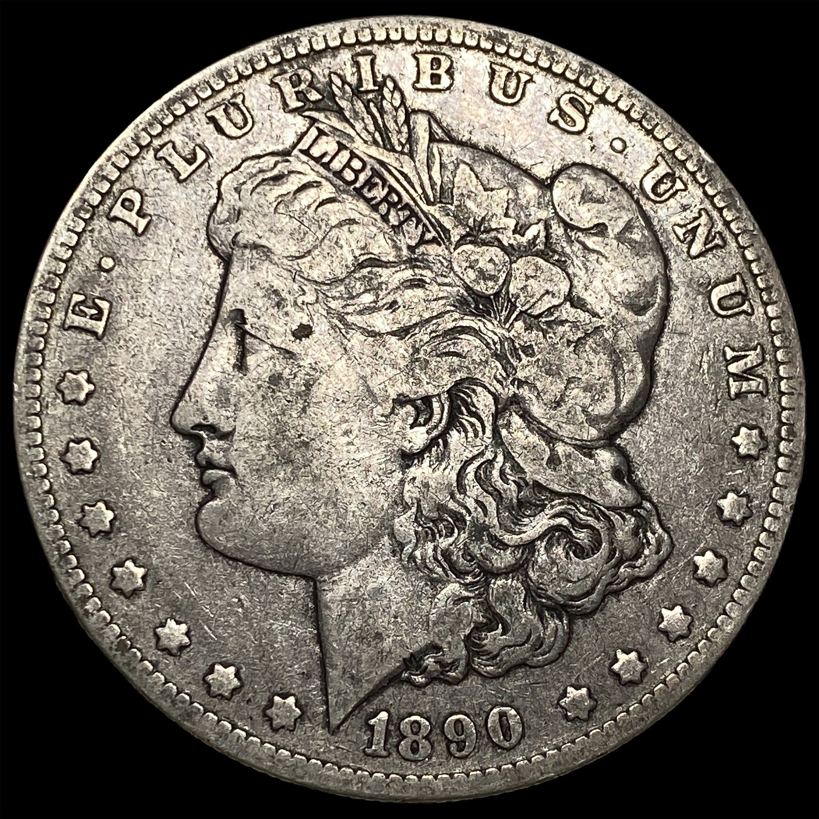 1890-O Silver Morgan Dollar NEARLY UNCIRCULATED: 1890-O Silver Morgan Dollar NEARLY UNCIRCULATED