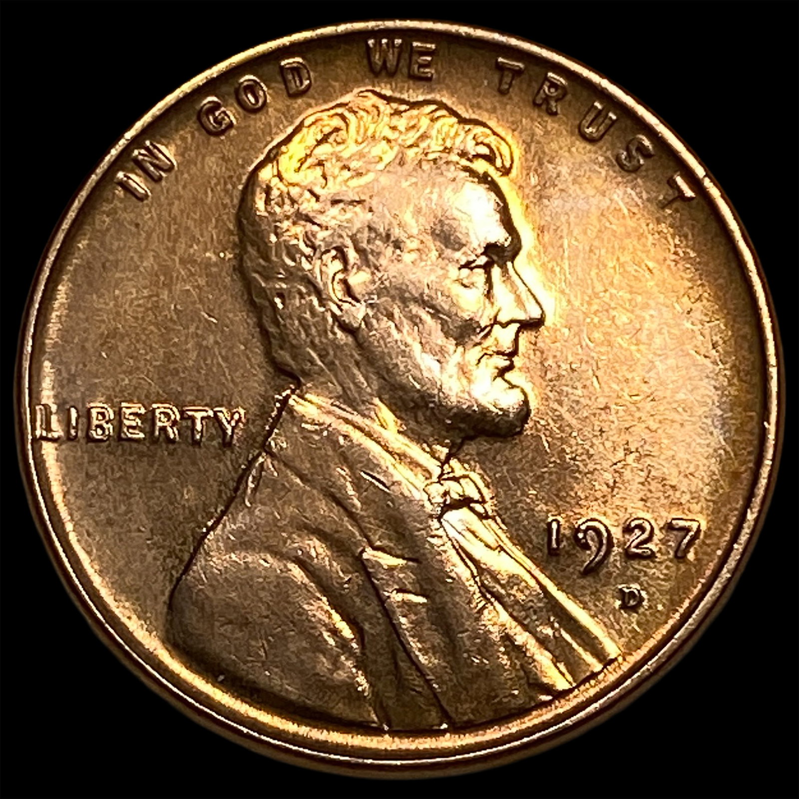 1927-D Lincoln Wheat Cent UNCIRCULATED (1 of 2)