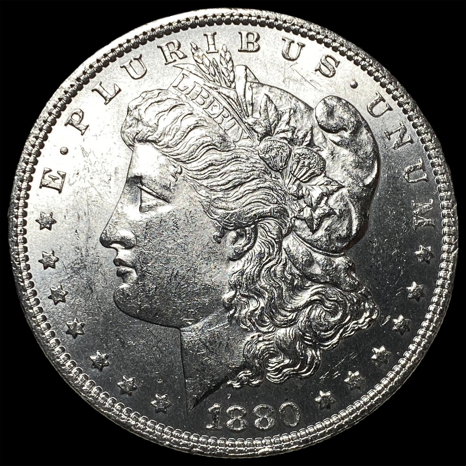 1880 Morgan Silver Dollar UNCIRCULATED: 1880 Morgan Silver Dollar UNCIRCULATED