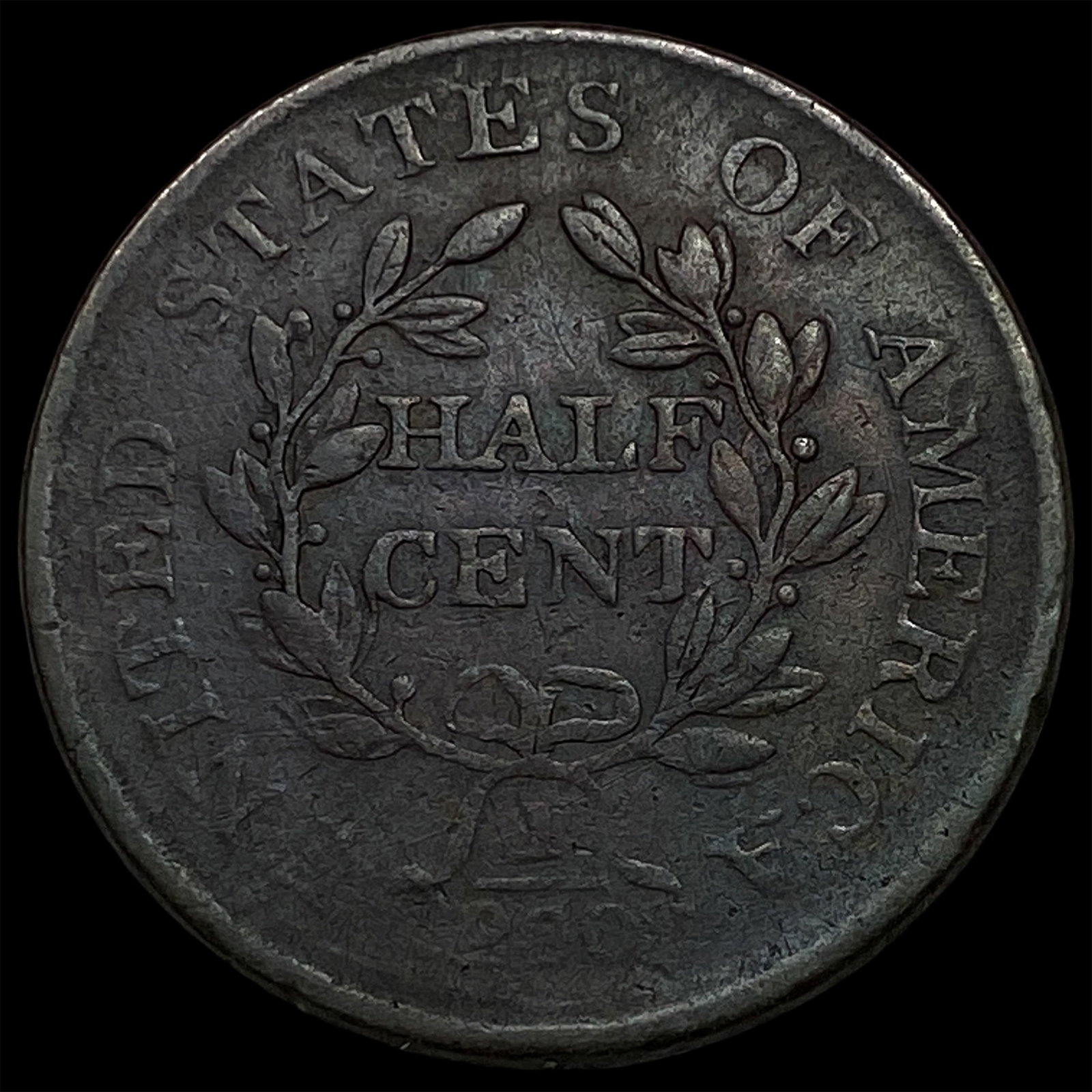 1806 Draped Bust Half Cent CLOSELY UNCIRCULATED - 2