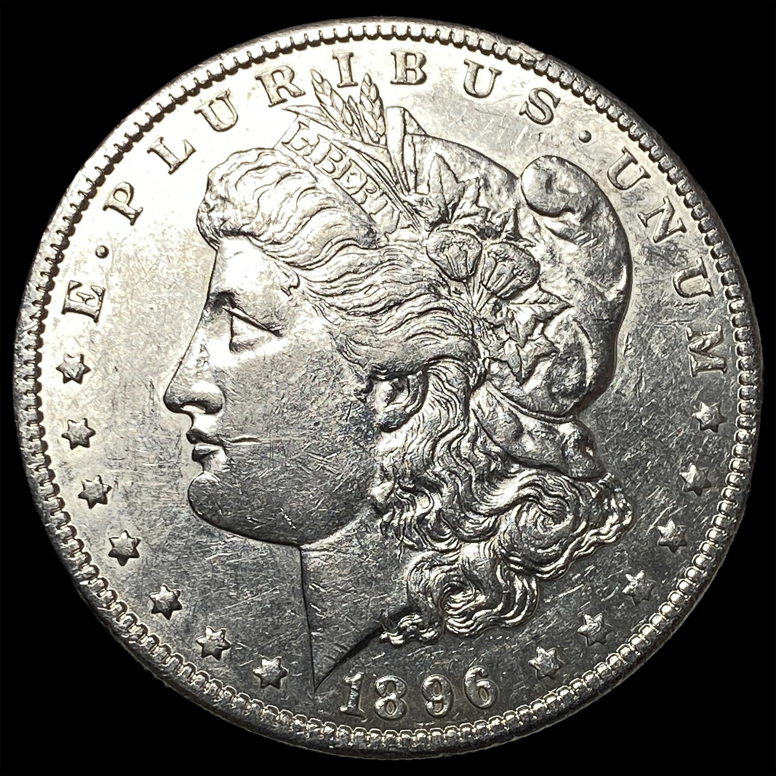 1896-O Silver Morgan Dollar CHOICE AU: 1896-O Silver Morgan Dollar CHOICE AU