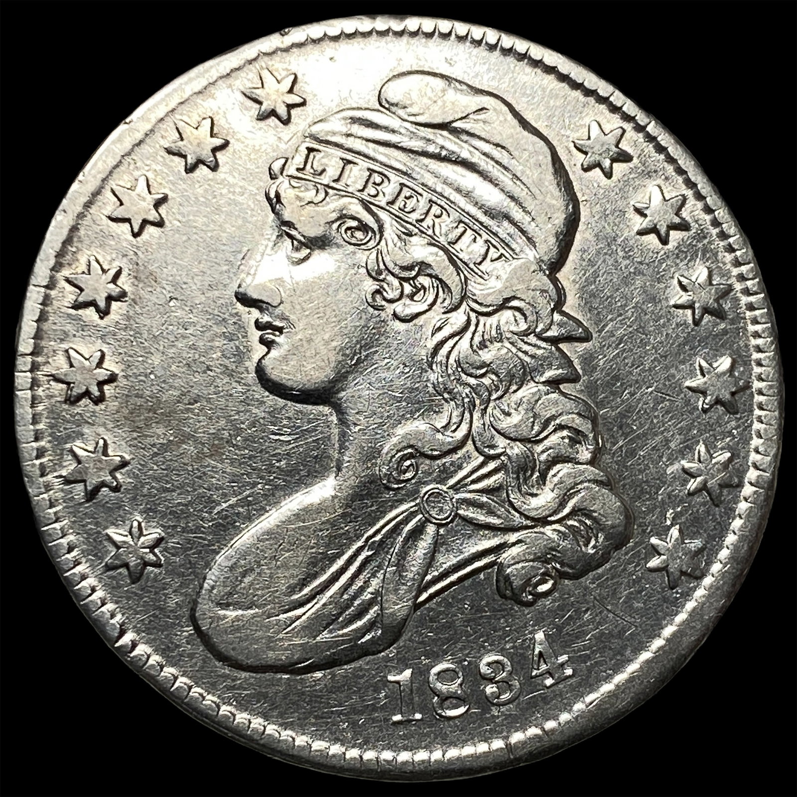 1834 Capped Bust Half Dollar UNCIRCULATED (1 of 2)