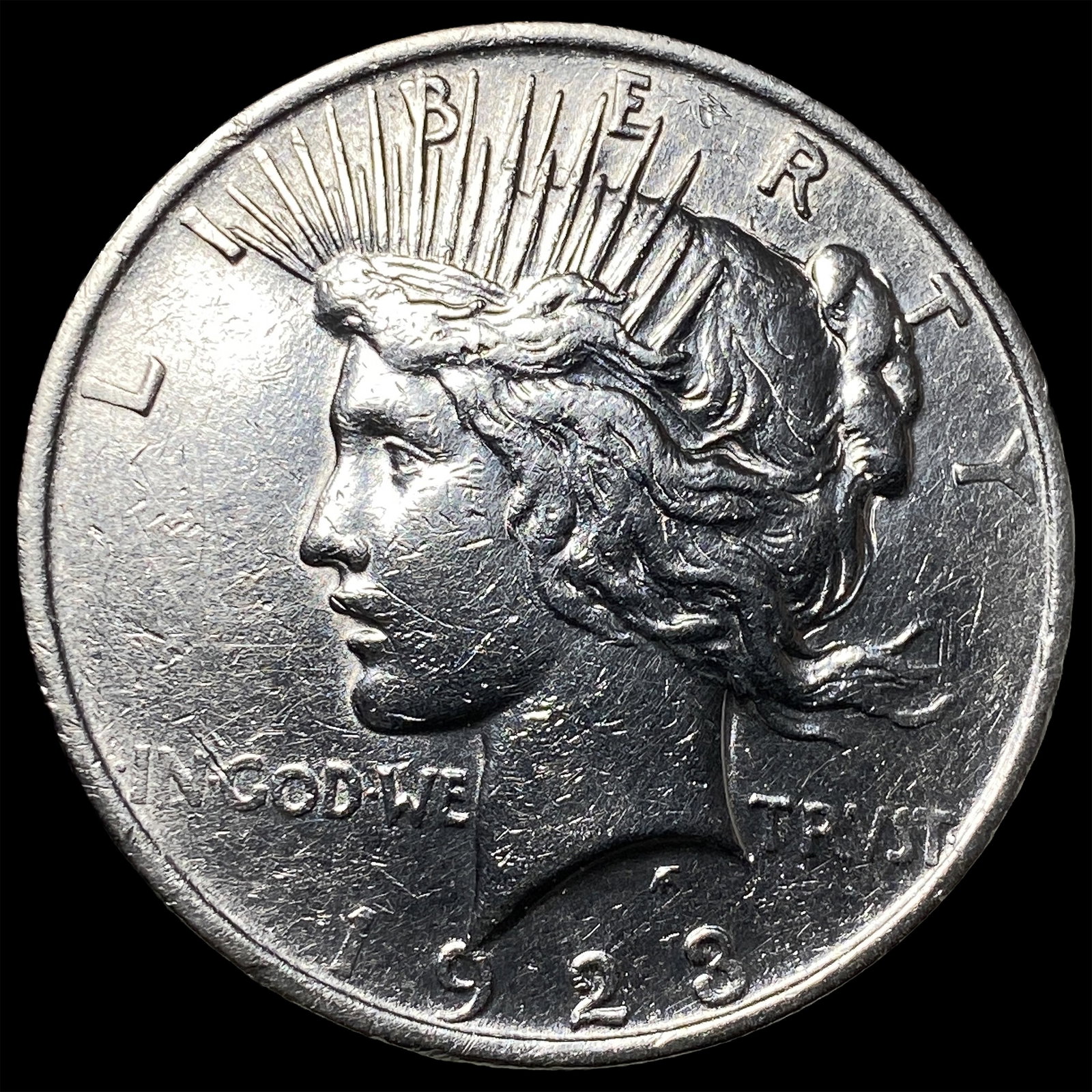 1923 Silver Peace Dollar UNCIRCULATED: 1923 Silver Peace Dollar UNCIRCULATED