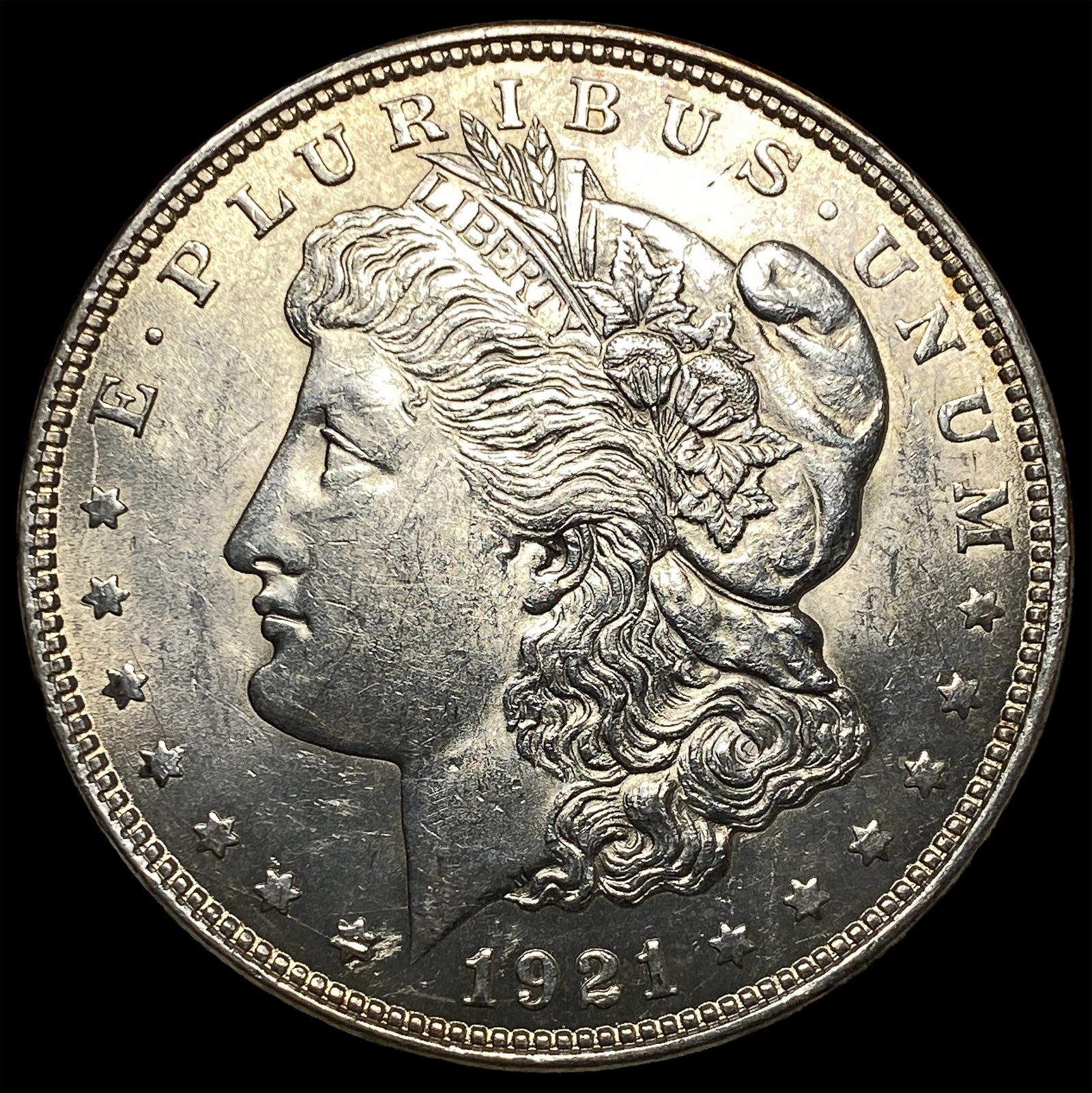 1921 Silver Morgan Dollar UNCIRCULATED: 1921 Silver Morgan Dollar UNCIRCULATED