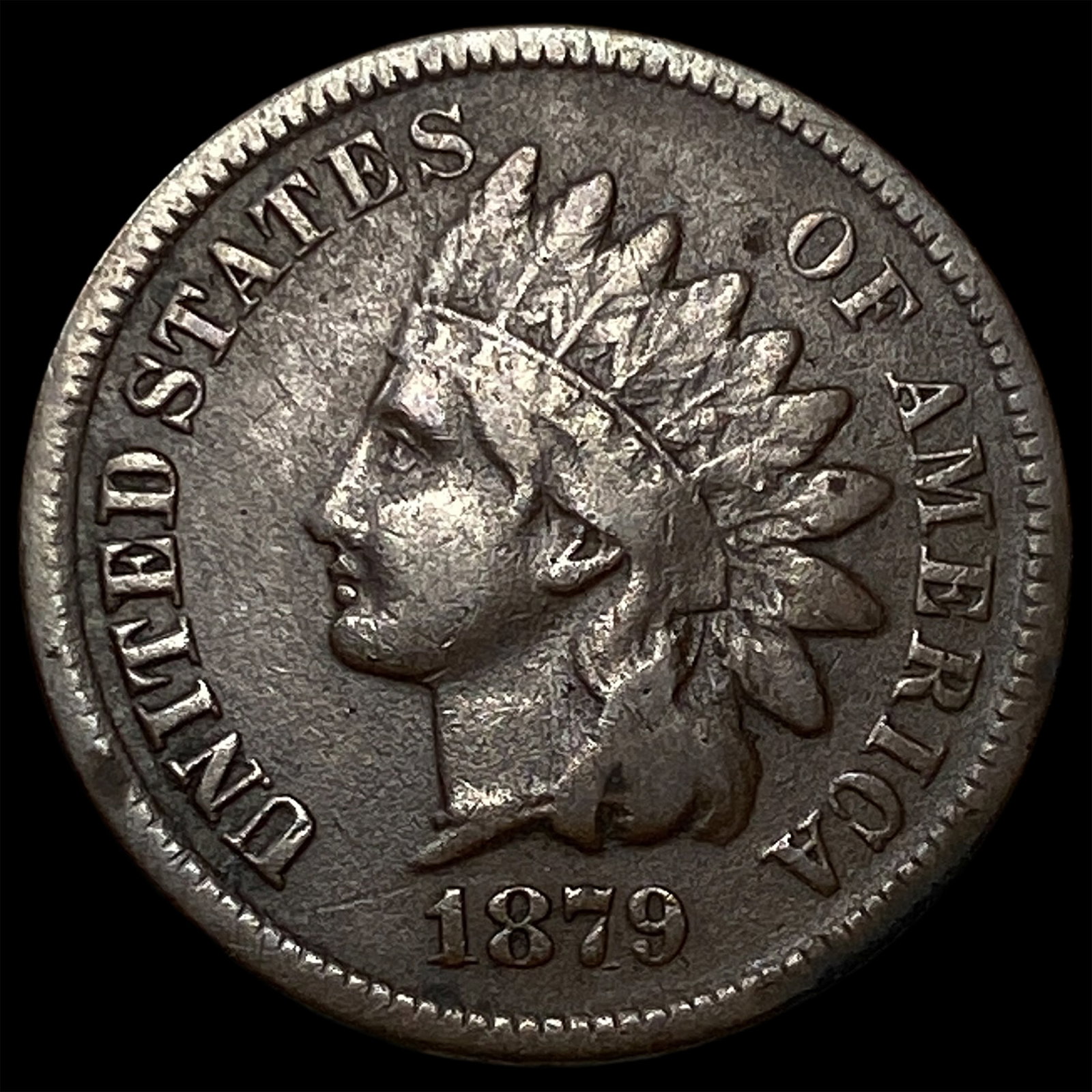 1879 Indian Head Cent NEARLY UNCIRCULATED: 1879 Indian Head Cent NEARLY UNCIRCULATED