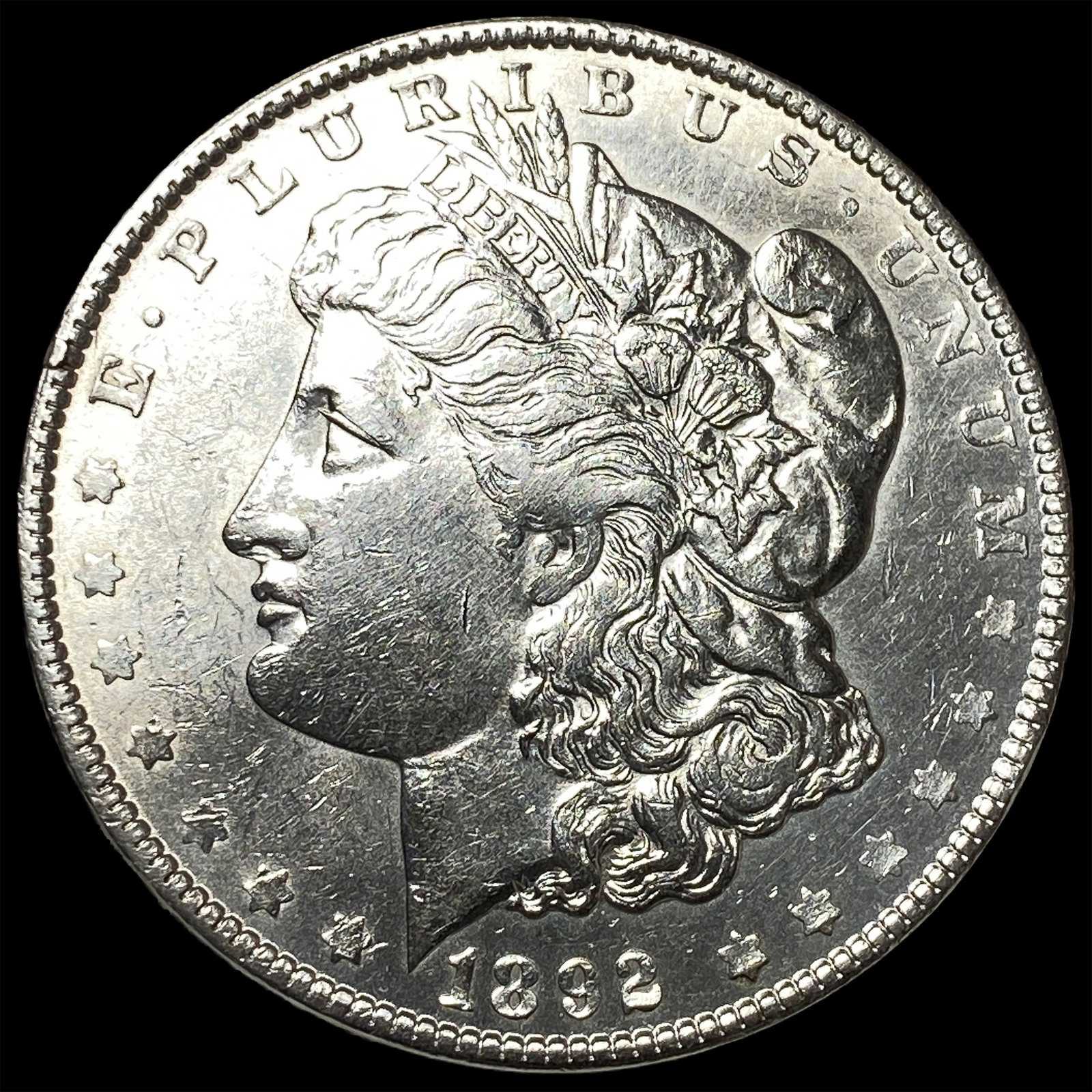 1892-O Silver Morgan Dollar CLOSELY UNCIRCULATED: 1892-O Silver Morgan Dollar CLOSELY UNCIRCULATED