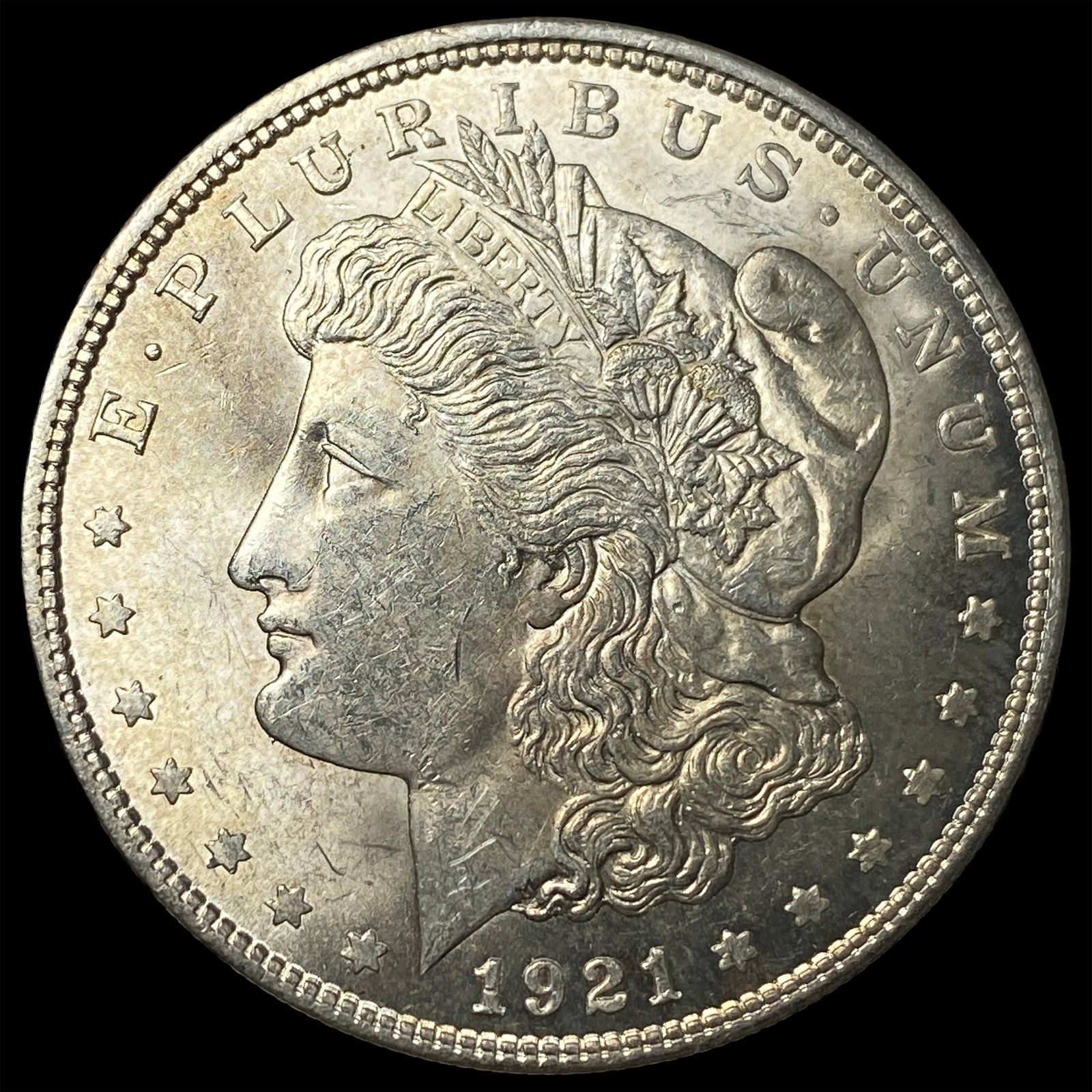1921 Silver Morgan Dollar CHOICE BU: 1921 Silver Morgan Dollar CHOICE BU