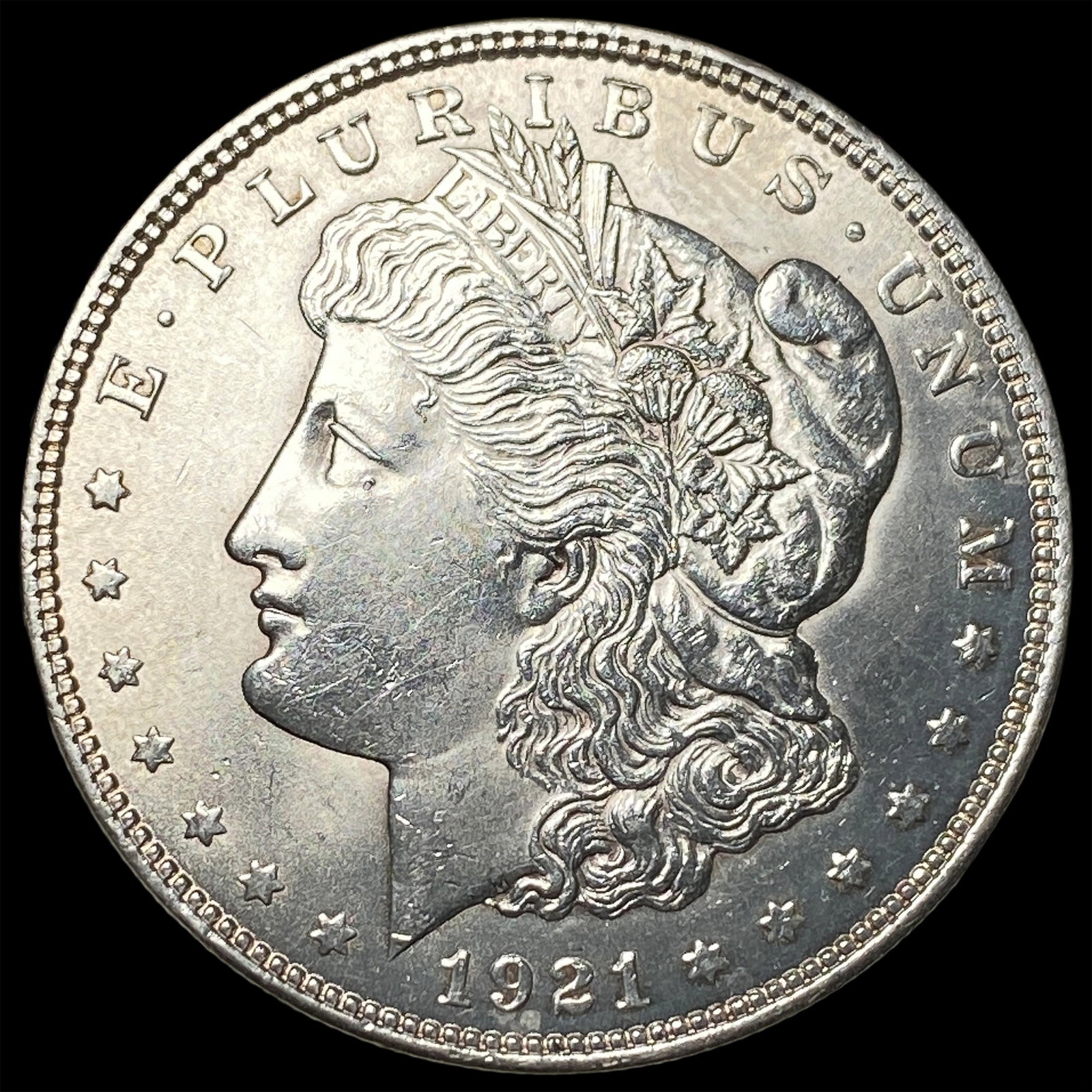 1921 Silver Morgan Dollar UNCIRCULATED: 1921 Silver Morgan Dollar UNCIRCULATED