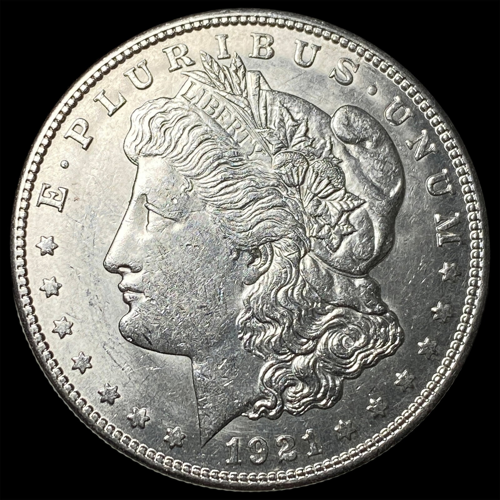 1921 Silver Morgan Dollar UNCIRCULATED: 1921 Silver Morgan Dollar UNCIRCULATED