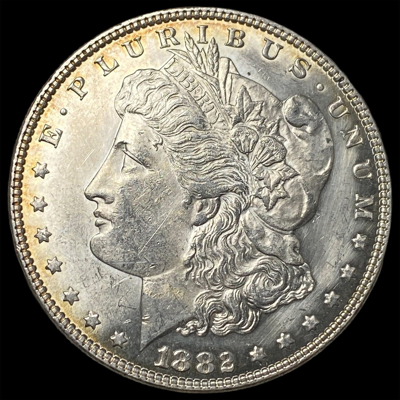 1882-S PL Silver Morgan Dollar CHOICE BU: 1882-S PL Silver Morgan Dollar CHOICE BU