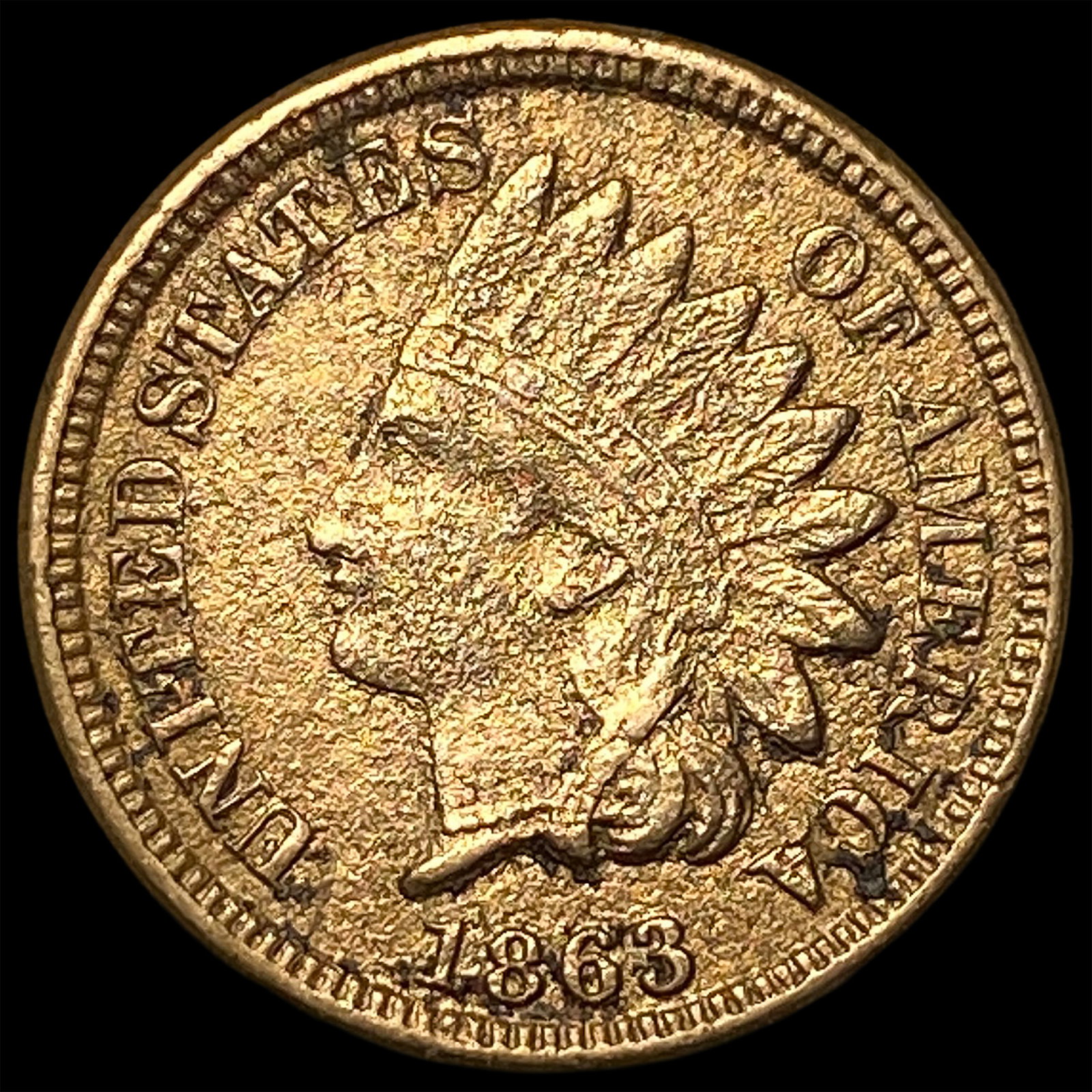 1863 Indian Head Cent HIGH GRADE: 1863 Indian Head Cent HIGH GRADE