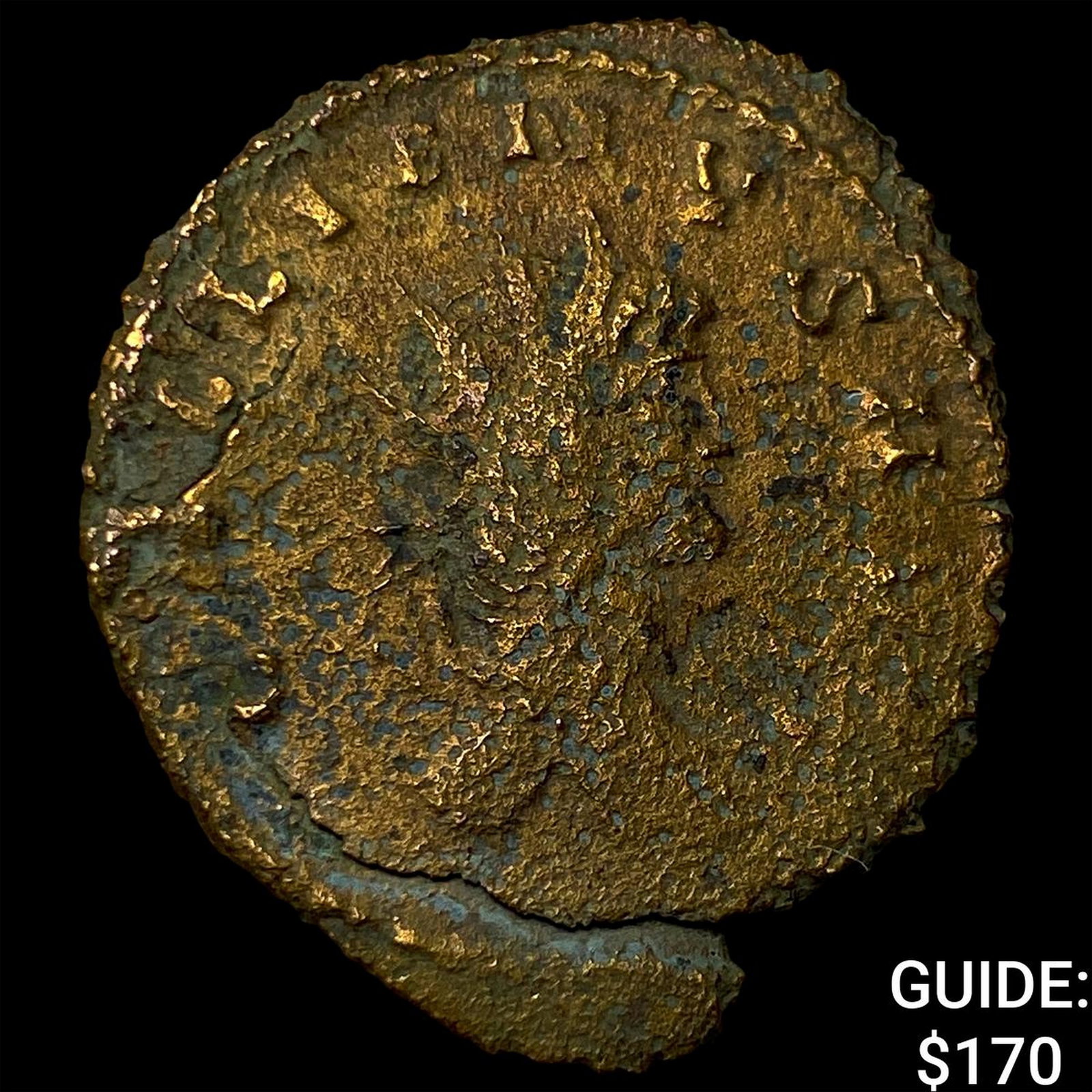 Roman Gallienus 253-268 AD Bronze Antoninianus: Roman Gallienus 253-268 AD Bronze Antoninianus