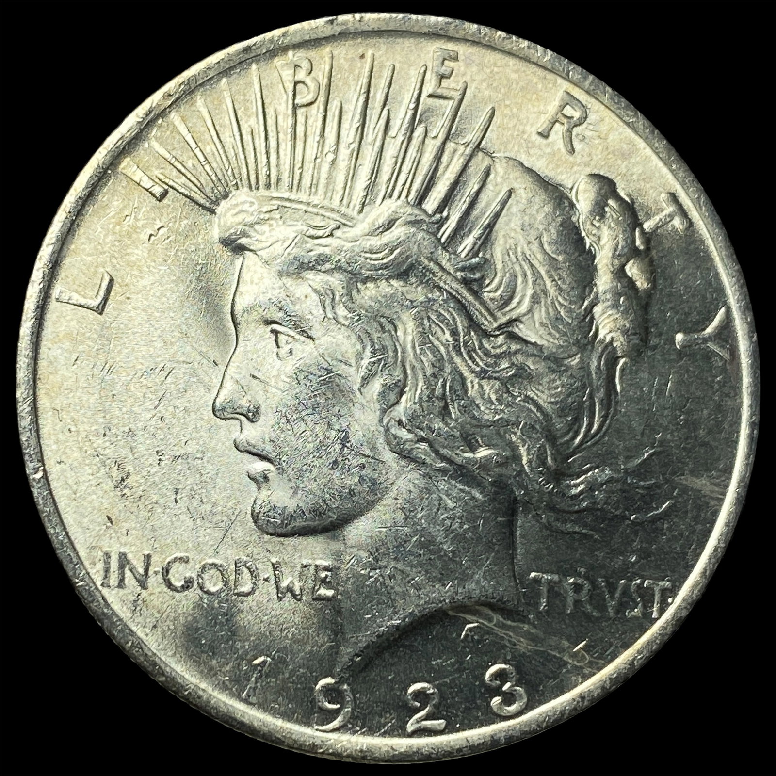 1923 Silver Peace Dollar CHOICE BU: 1923 Silver Peace Dollar CHOICE BU