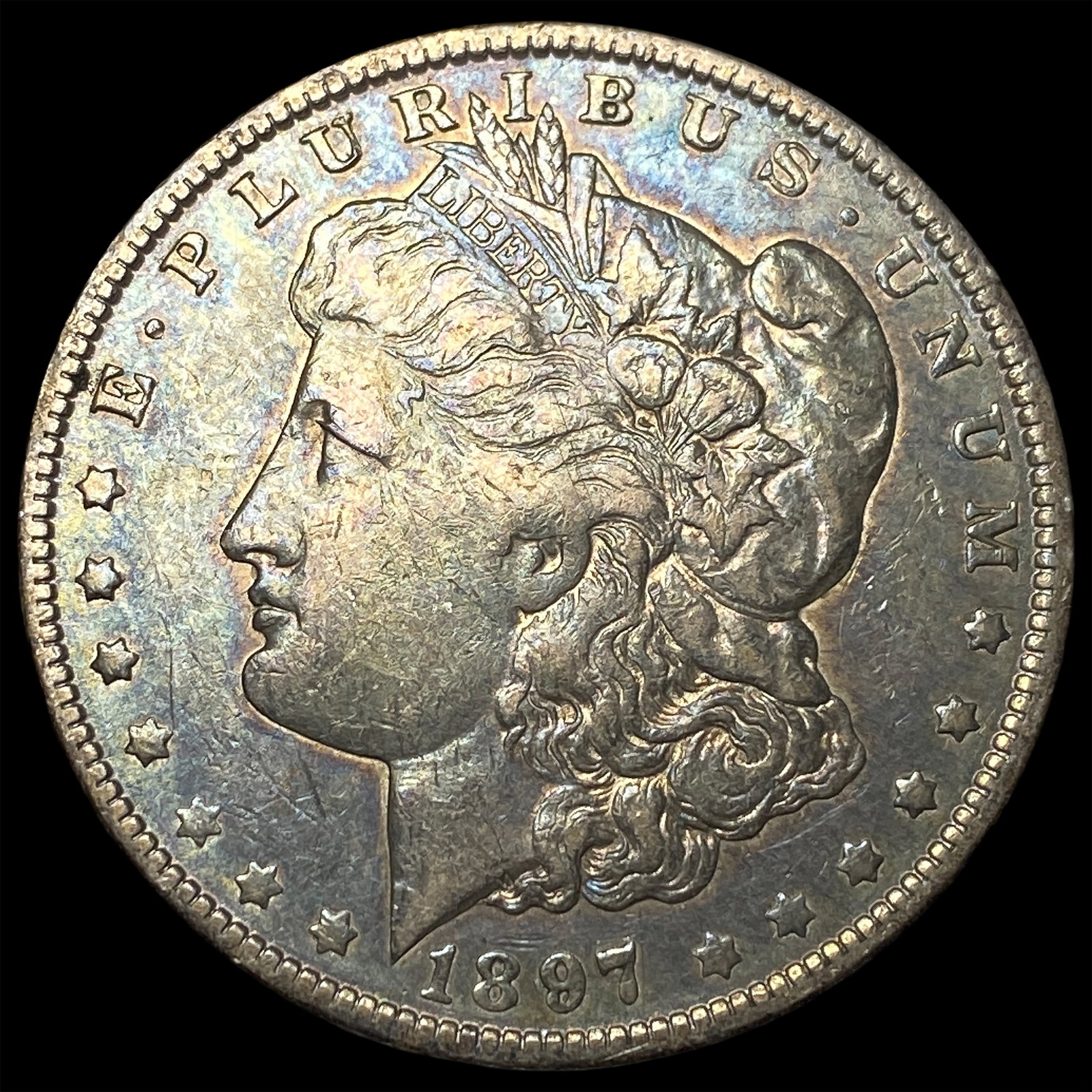 1897-O Silver Morgan Dollar CLOSELY UNCIRCULATED: 1897-O Silver Morgan Dollar CLOSELY UNCIRCULATED