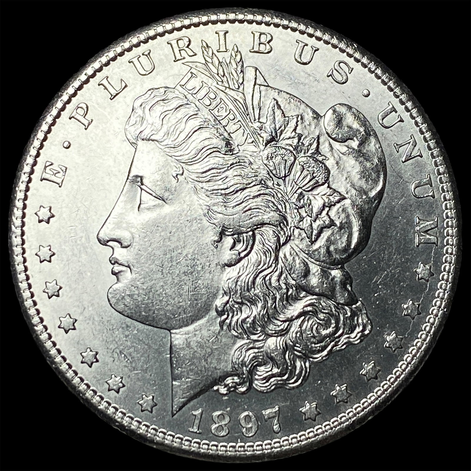 1897-S Silver Morgan Dollar UNCIRCULATED: 1897-S Silver Morgan Dollar UNCIRCULATED