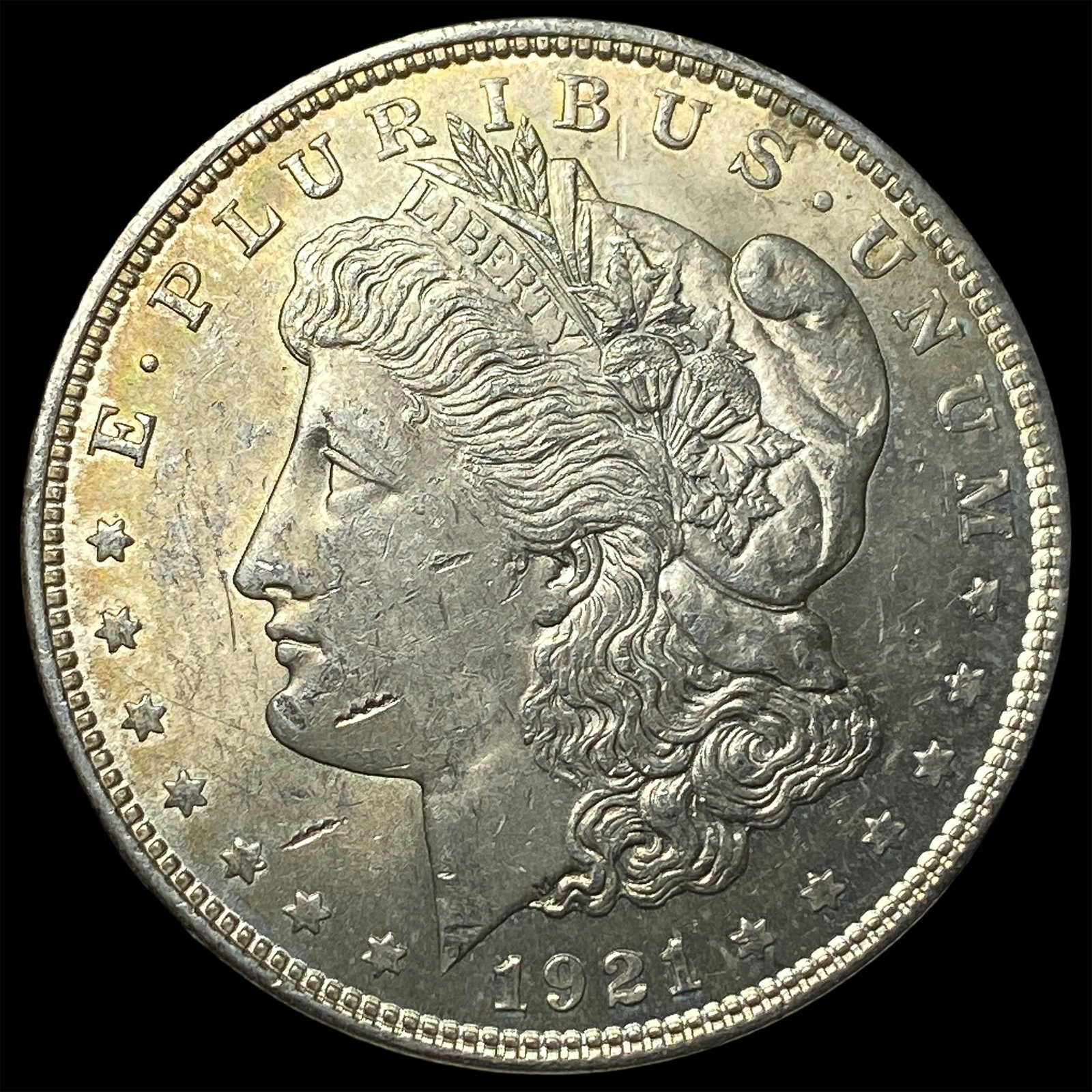 1921 Silver Morgan Dollar UNCIRCULATED: 1921 Silver Morgan Dollar UNCIRCULATED