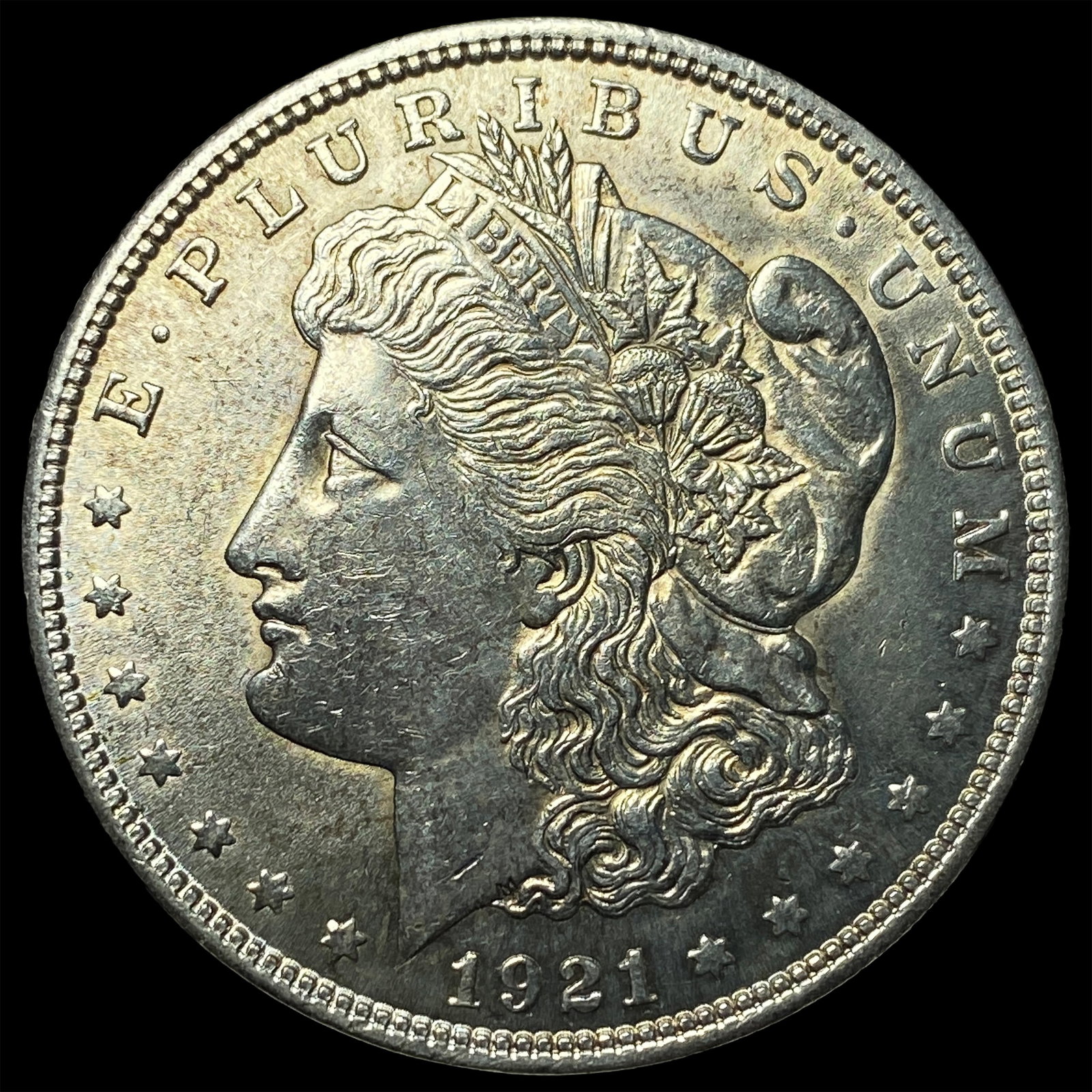1921 Morgan Silver Dollar UNCIRCULATED: 1921 Morgan Silver Dollar UNCIRCULATED