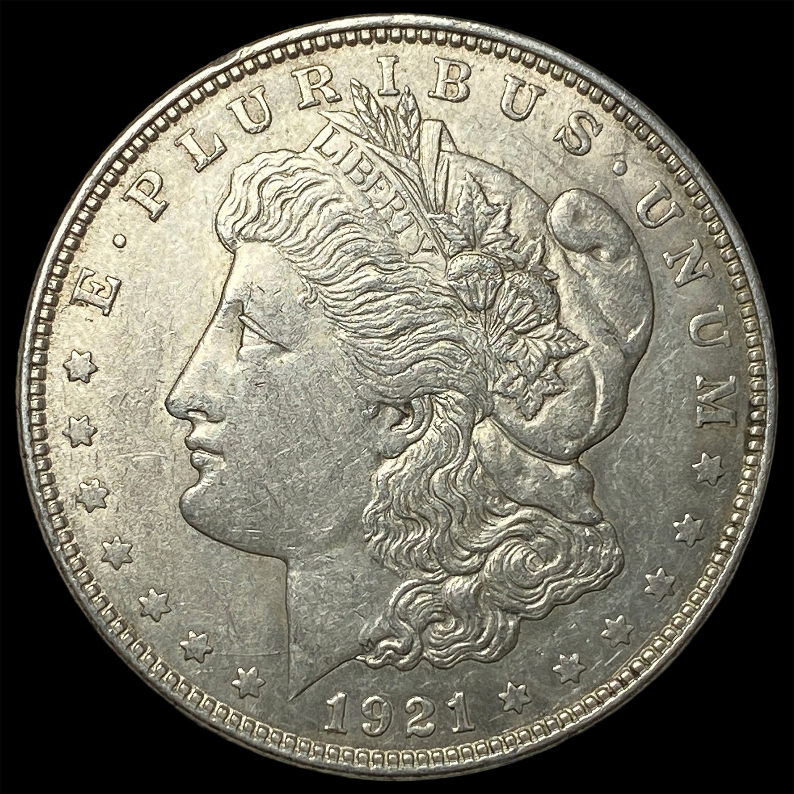 1921 Silver Morgan Dollar UNCIRCULATED: 1921 Silver Morgan Dollar UNCIRCULATED